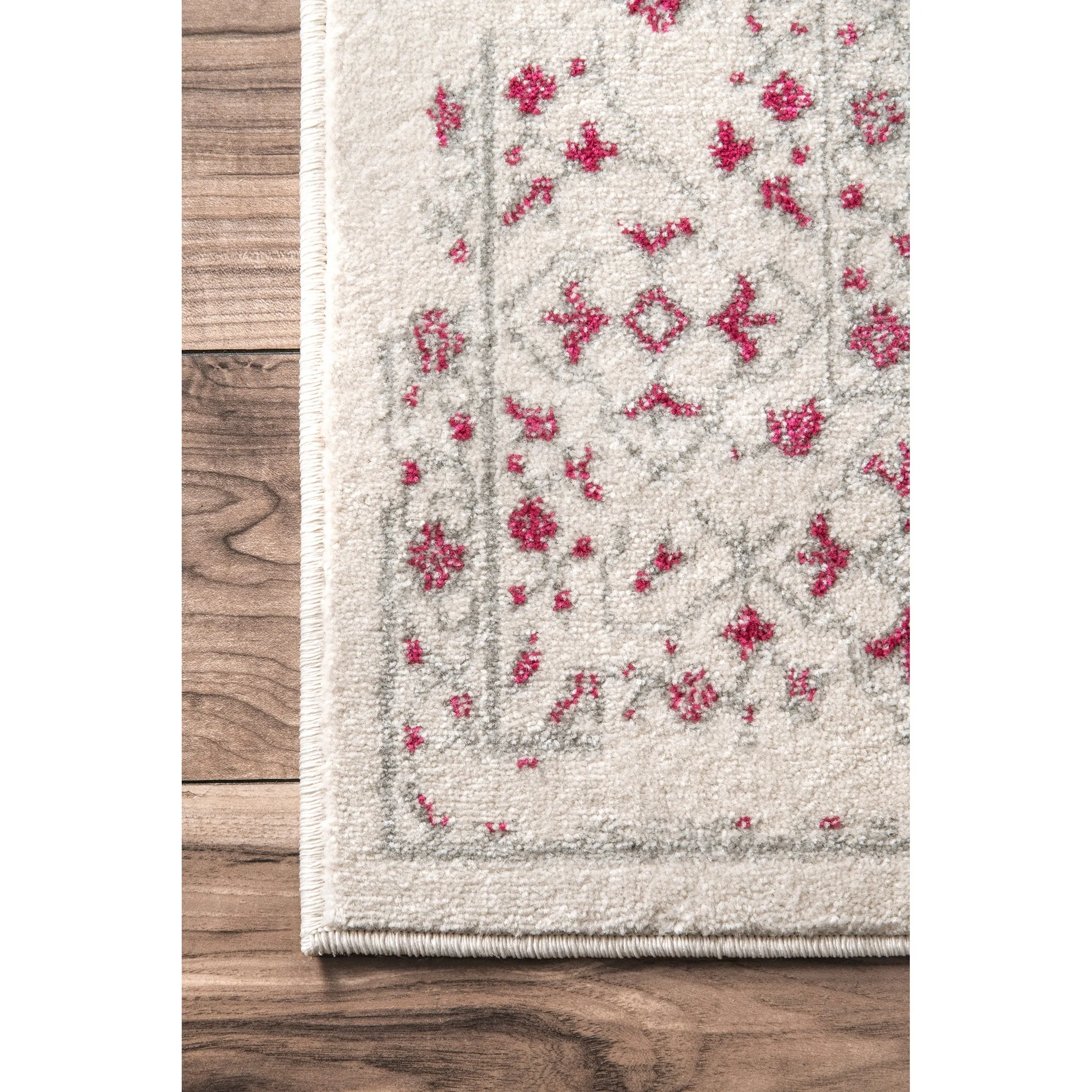 Nuloom Jacky Floral Vintage Area Rug