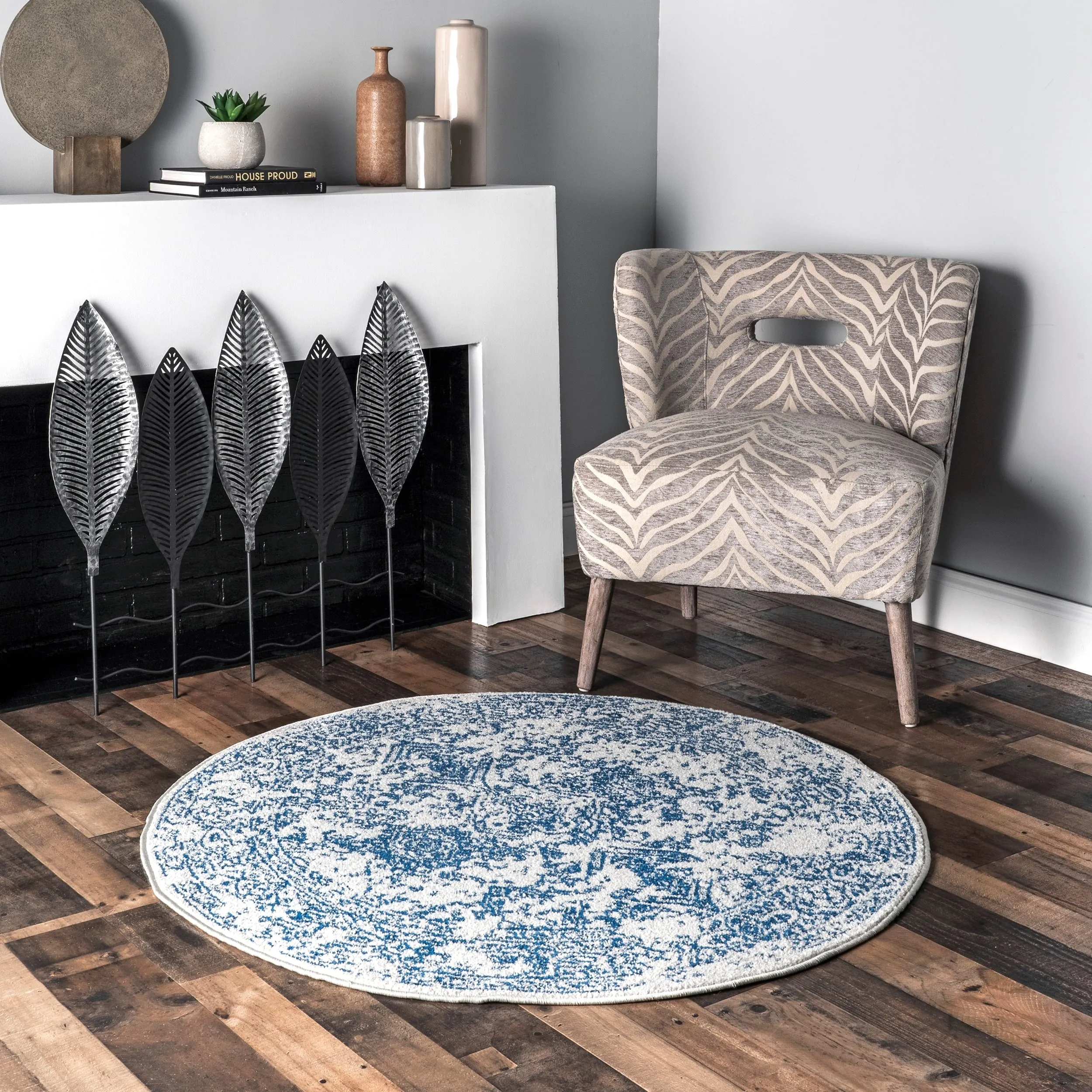 Nuloom Jacky Floral Vintage Area Rug