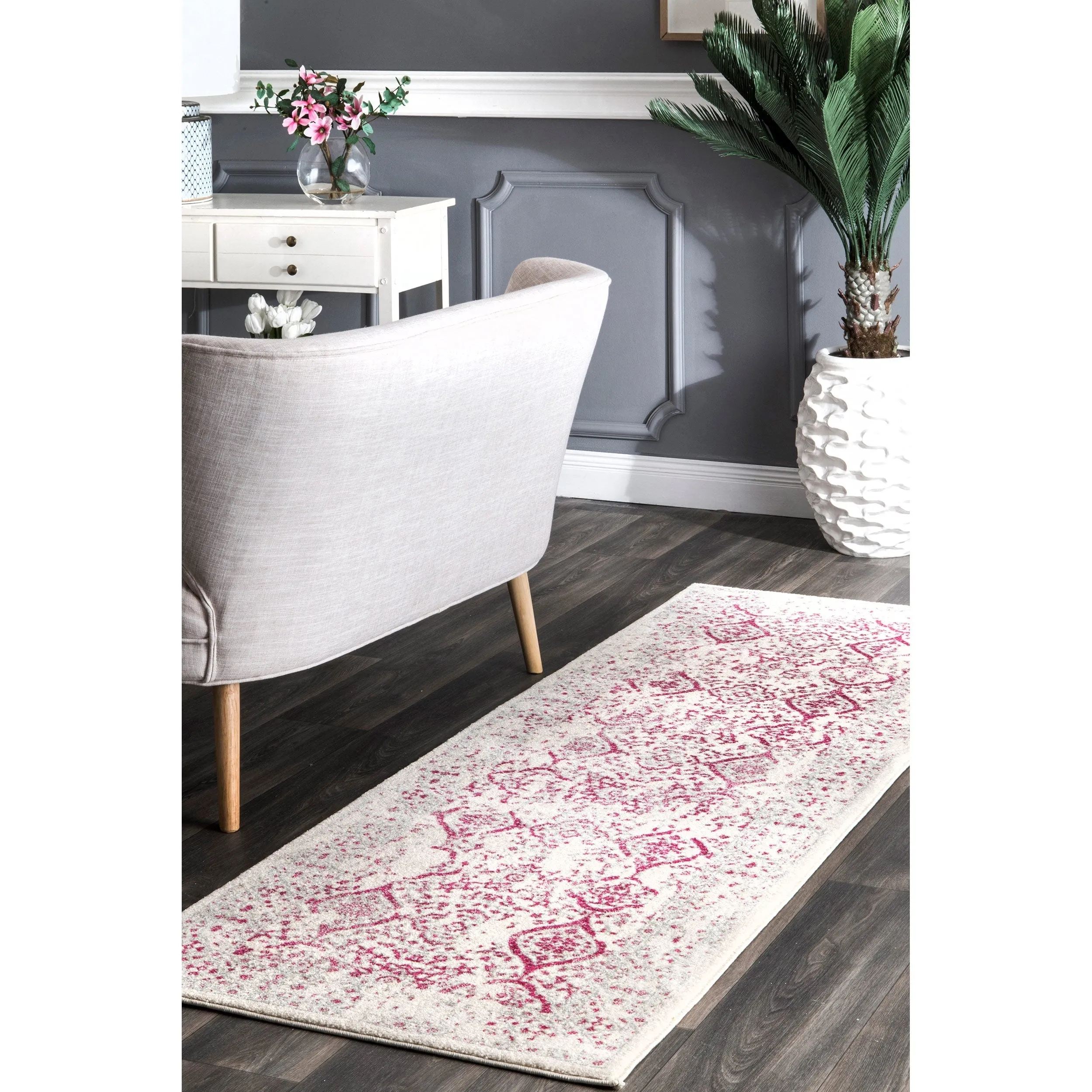 Nuloom Jacky Floral Vintage Area Rug