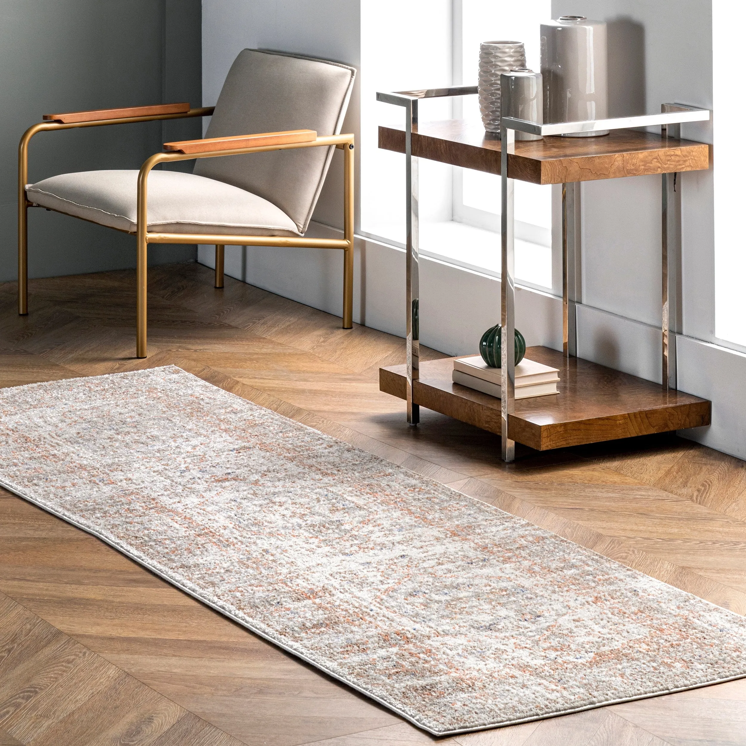 Nuloom Jacquie Vintage Floral Area Rug