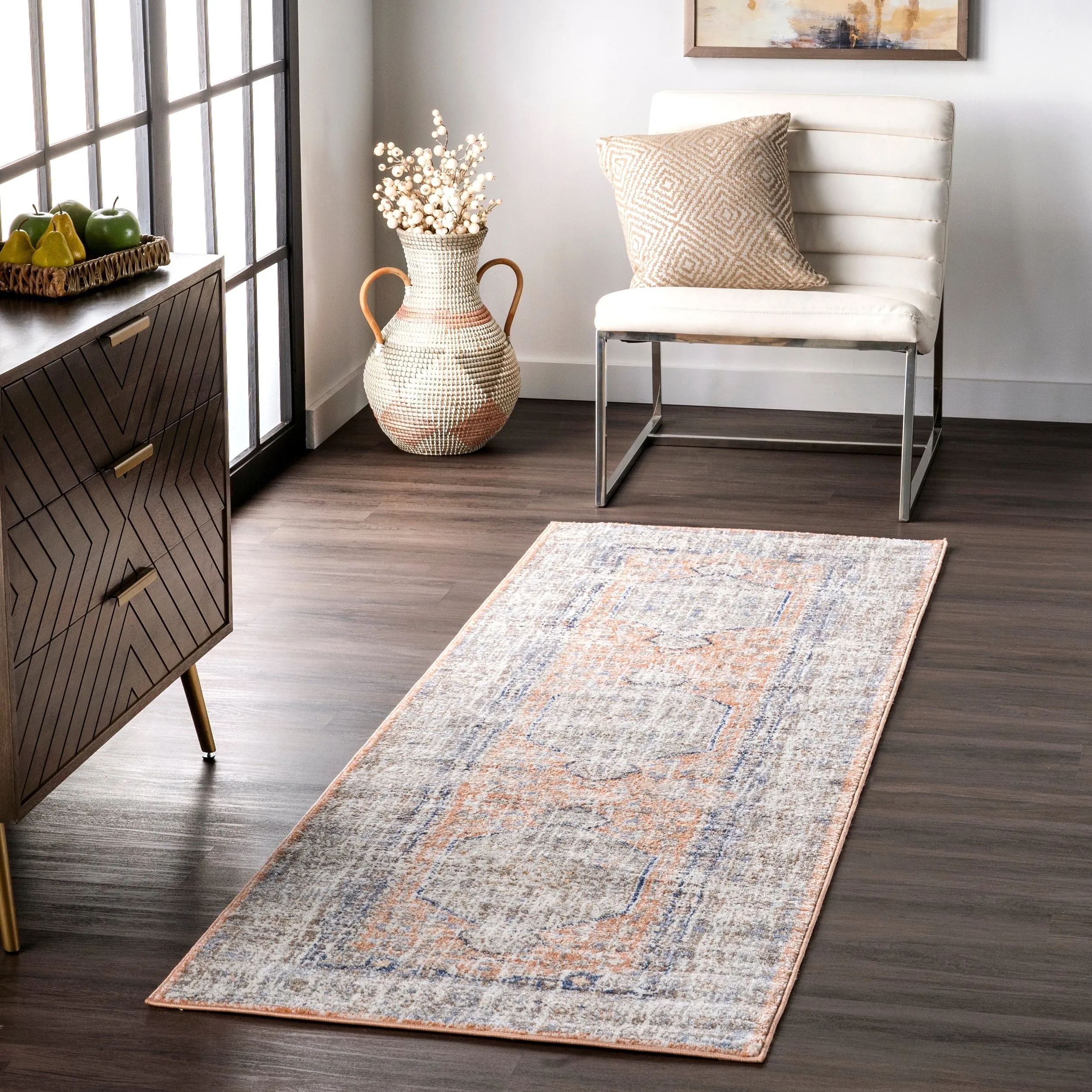 Nuloom Jacquie Vintage Floral Area Rug