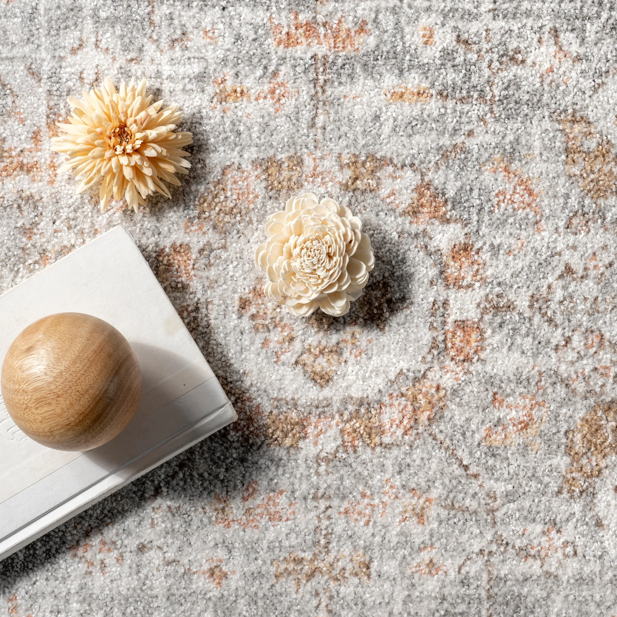 Nuloom Jacquie Vintage Floral Area Rug