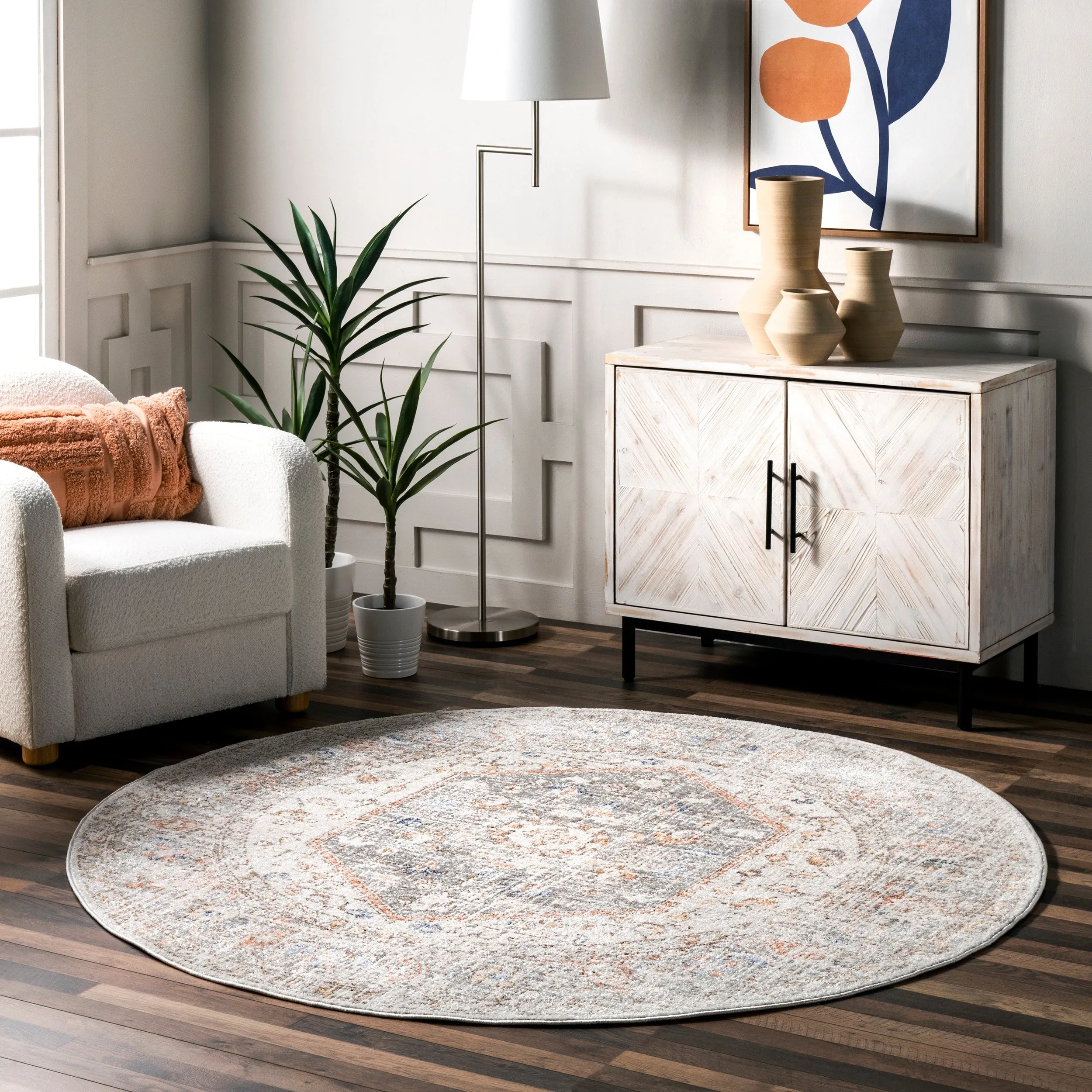 Nuloom Jacquie Vintage Floral Area Rug