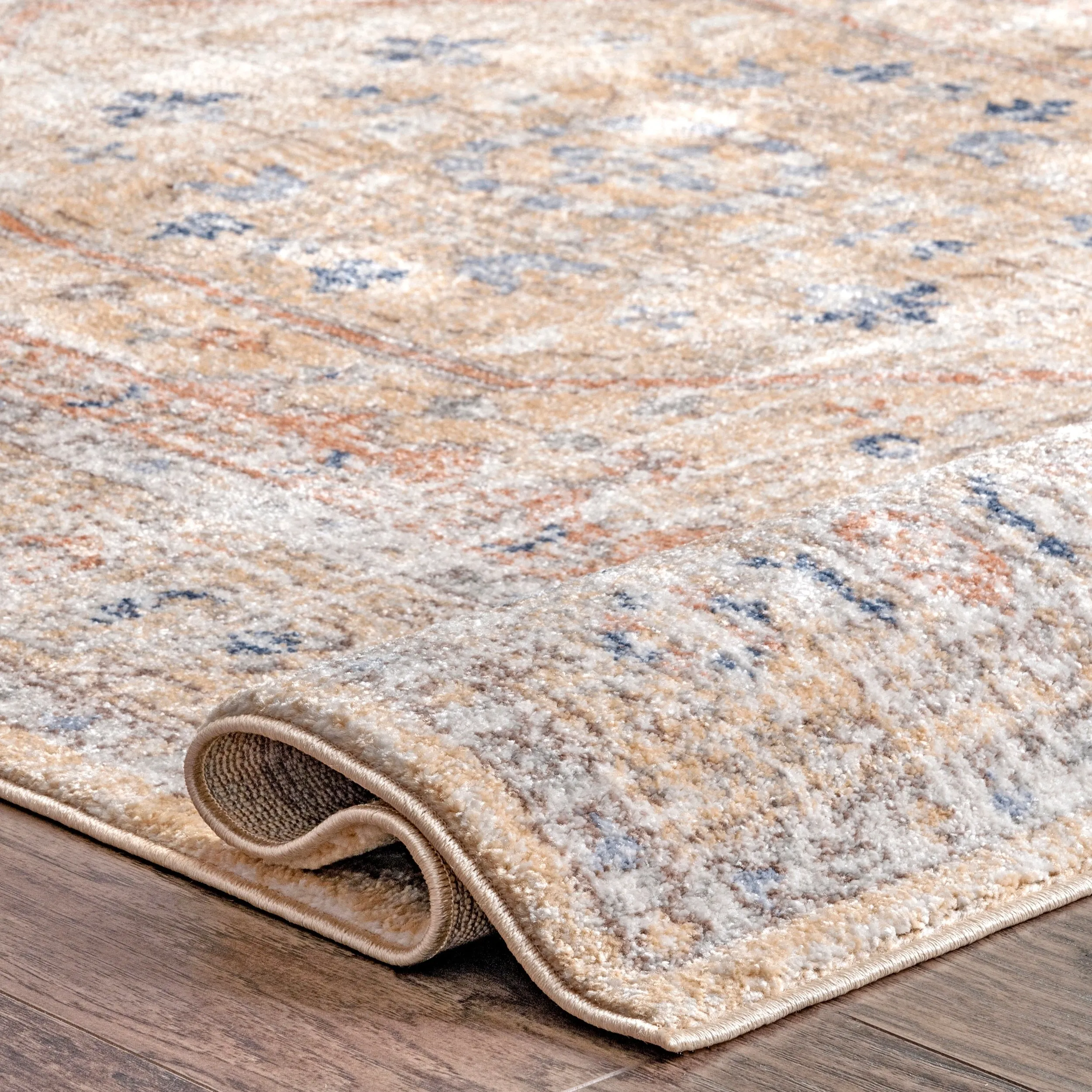 Nuloom Jacquie Vintage Floral Area Rug