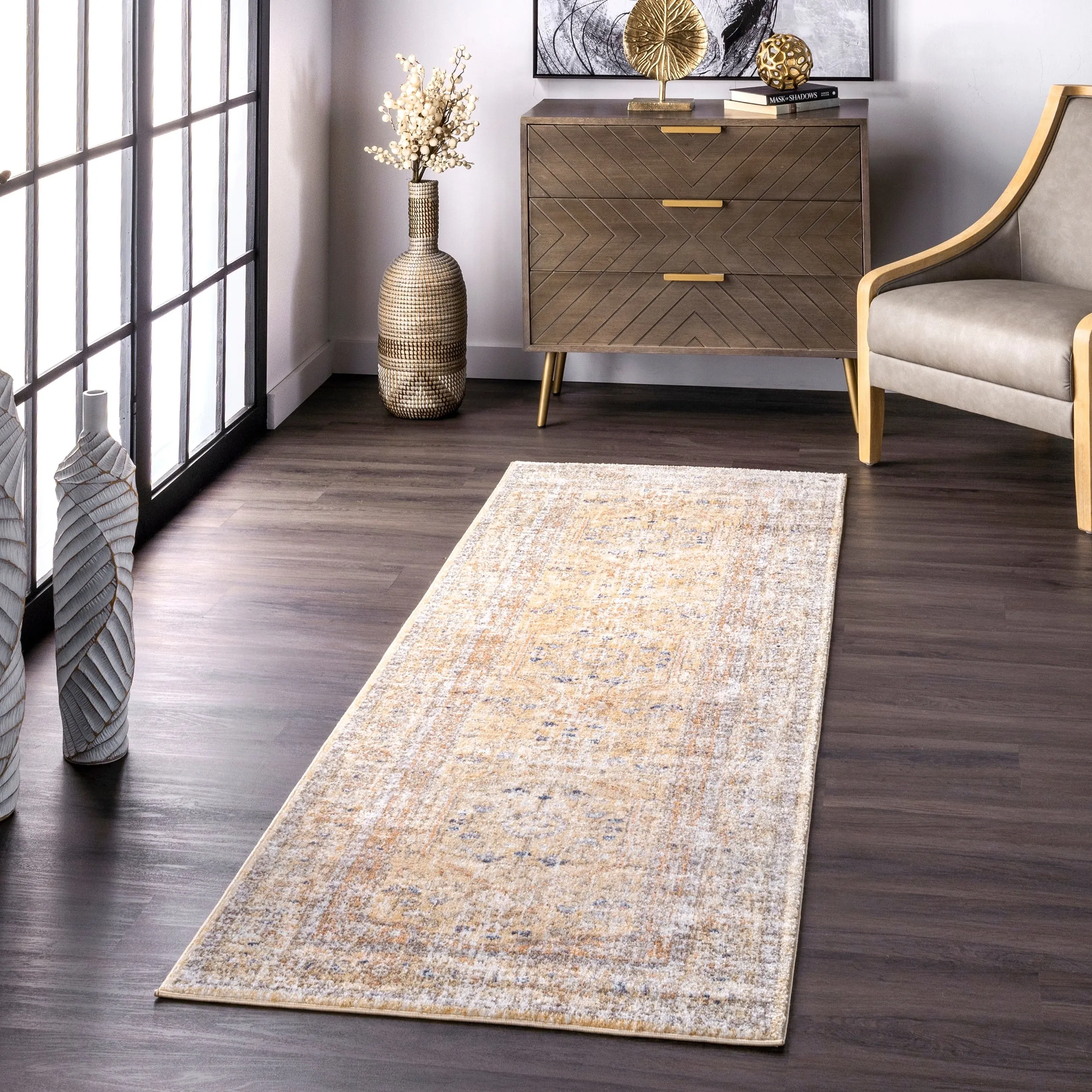 Nuloom Jacquie Vintage Floral Area Rug