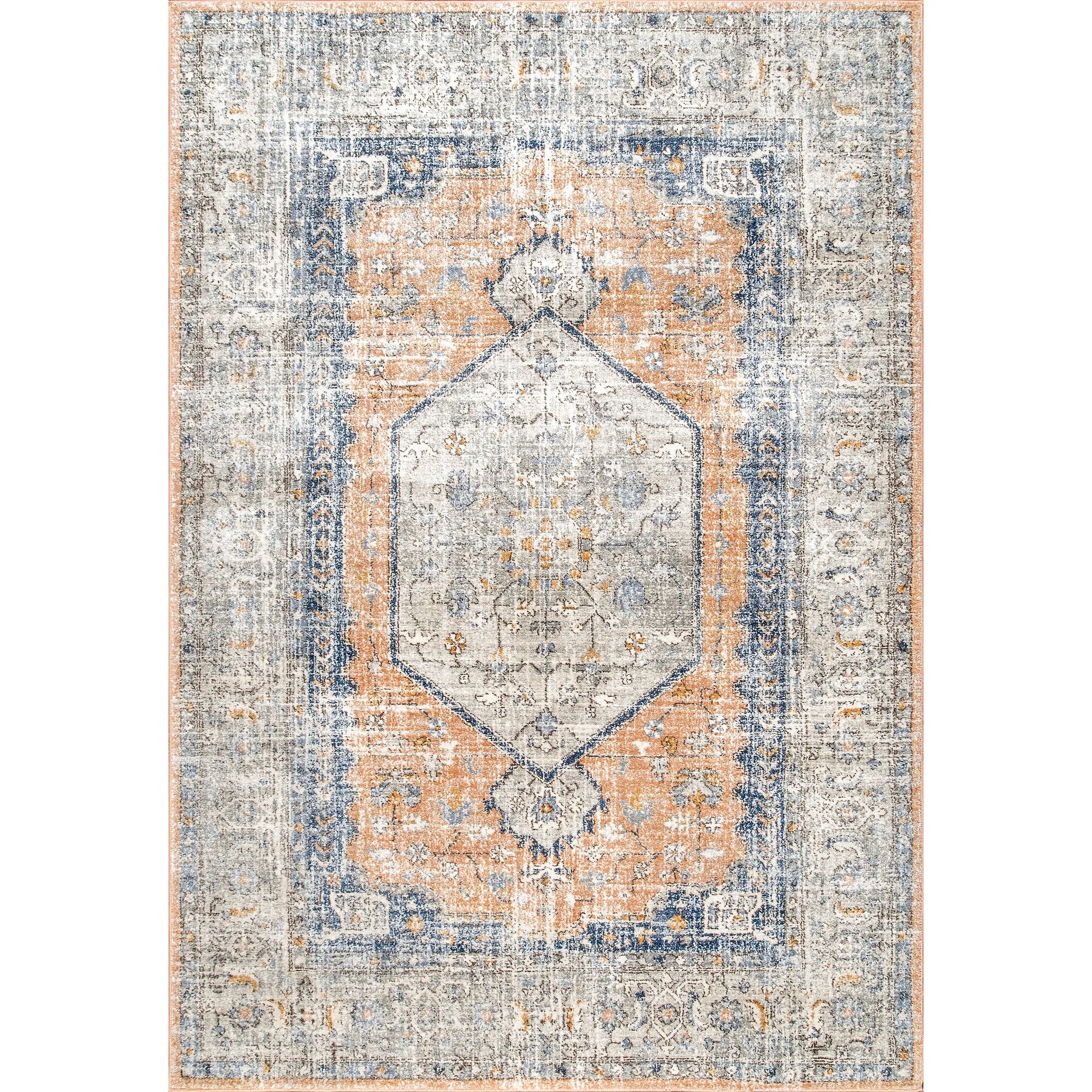 Nuloom Jacquie Vintage Floral Area Rug
