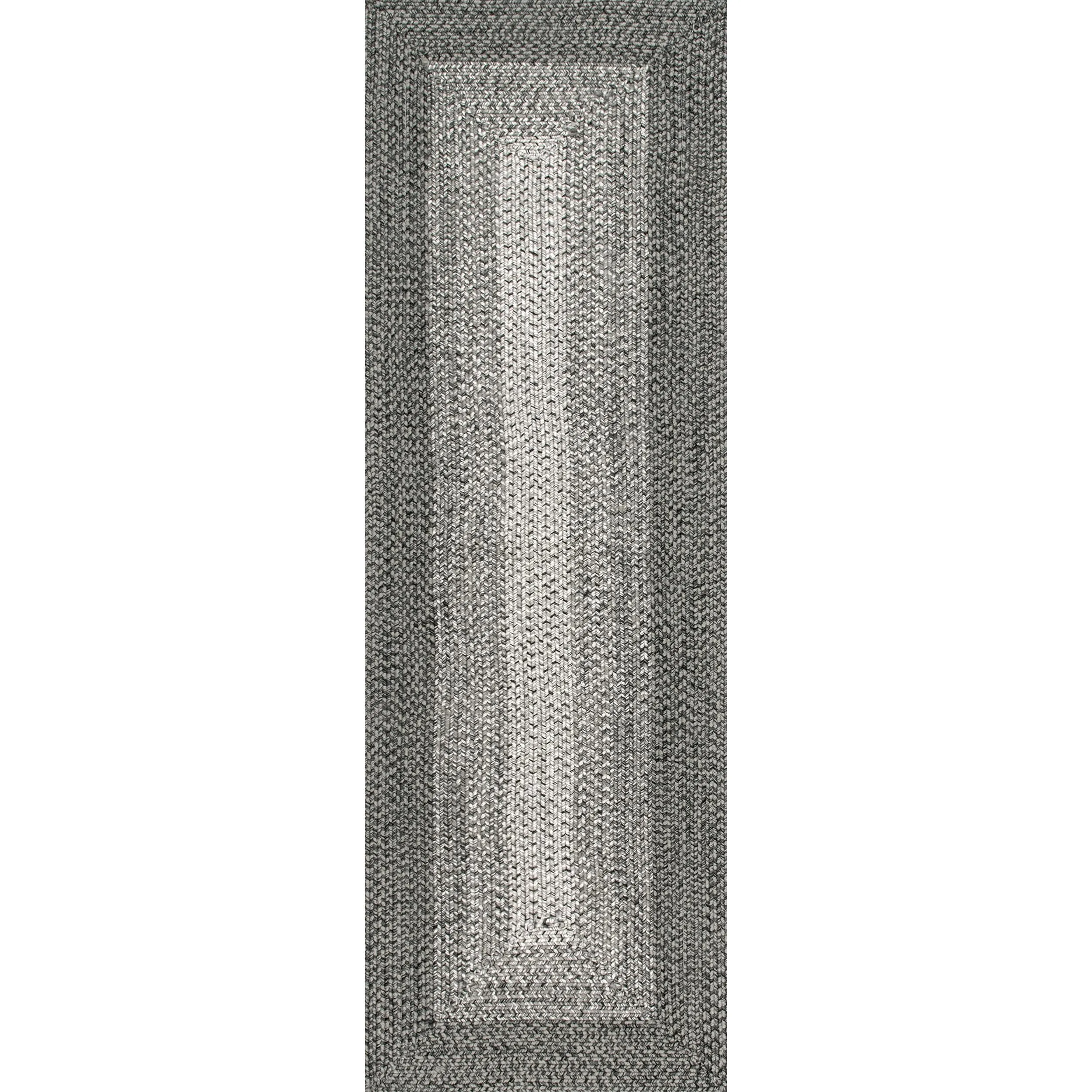 Nuloom Jayda Braided Ombre Indoor/Outdoor Area Rug