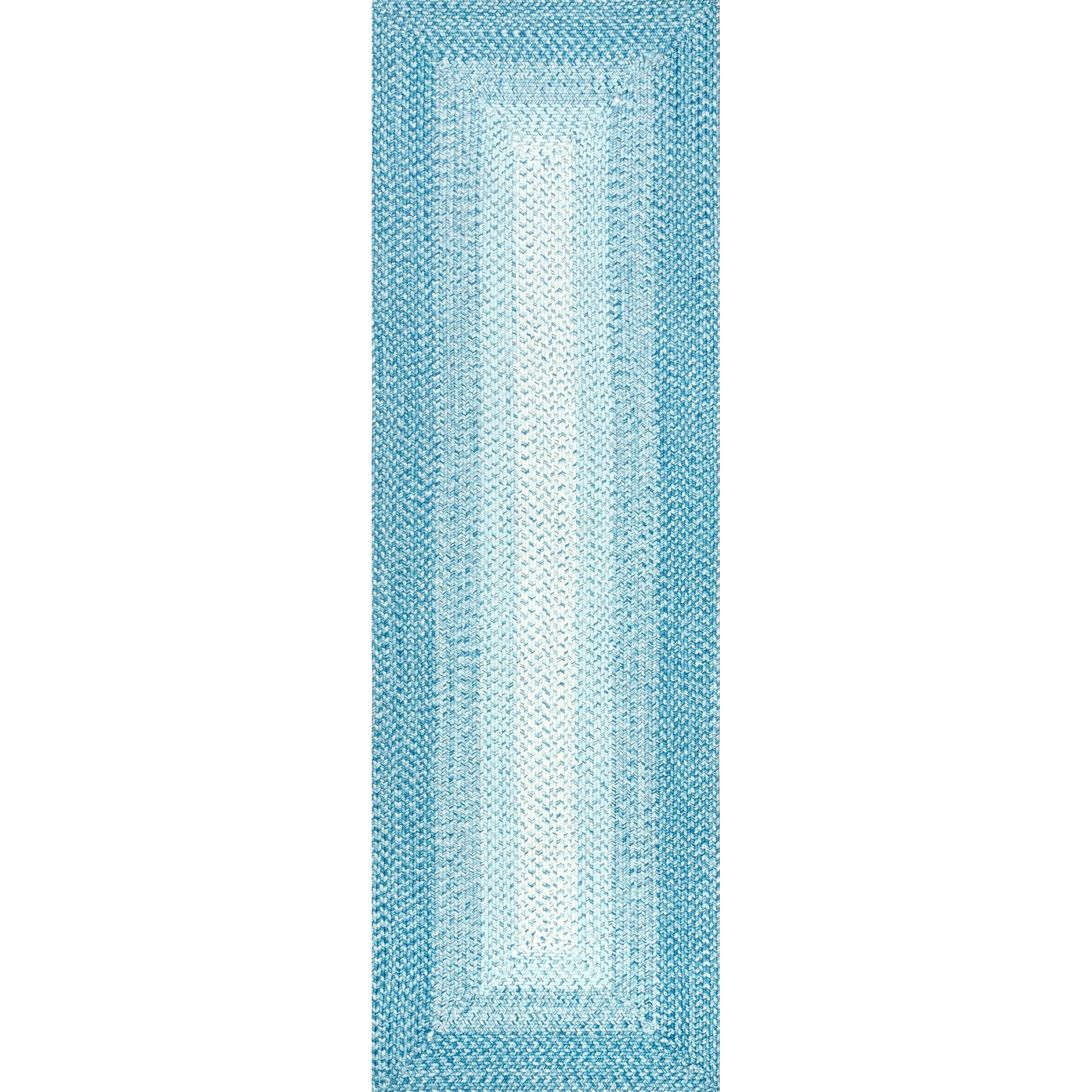 Nuloom Jayda Braided Ombre Indoor/Outdoor Area Rug