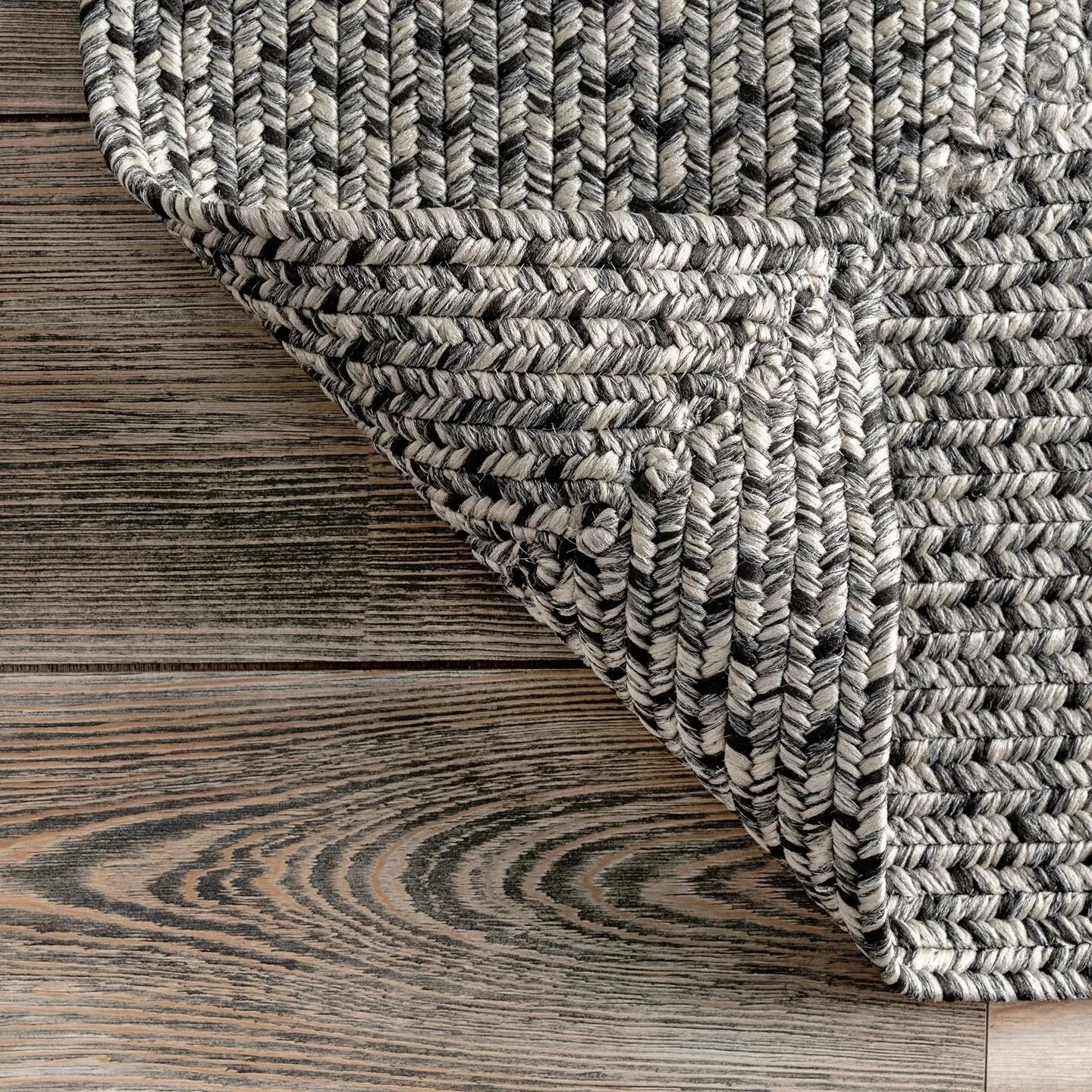 Nuloom Jayda Braided Ombre Indoor/Outdoor Area Rug