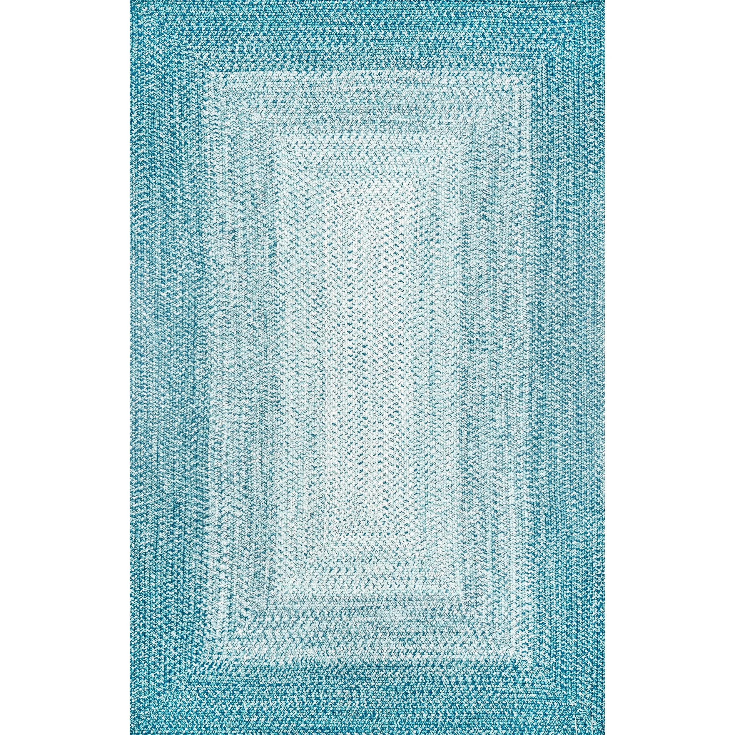 Nuloom Jayda Braided Ombre Indoor/Outdoor Area Rug