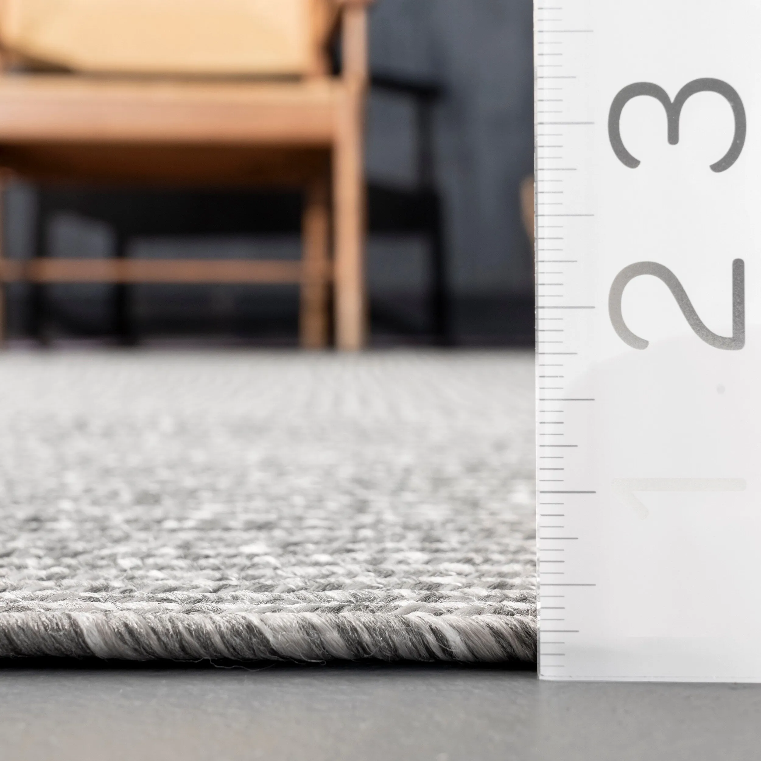 Nuloom Jayda Braided Ombre Indoor/Outdoor Area Rug