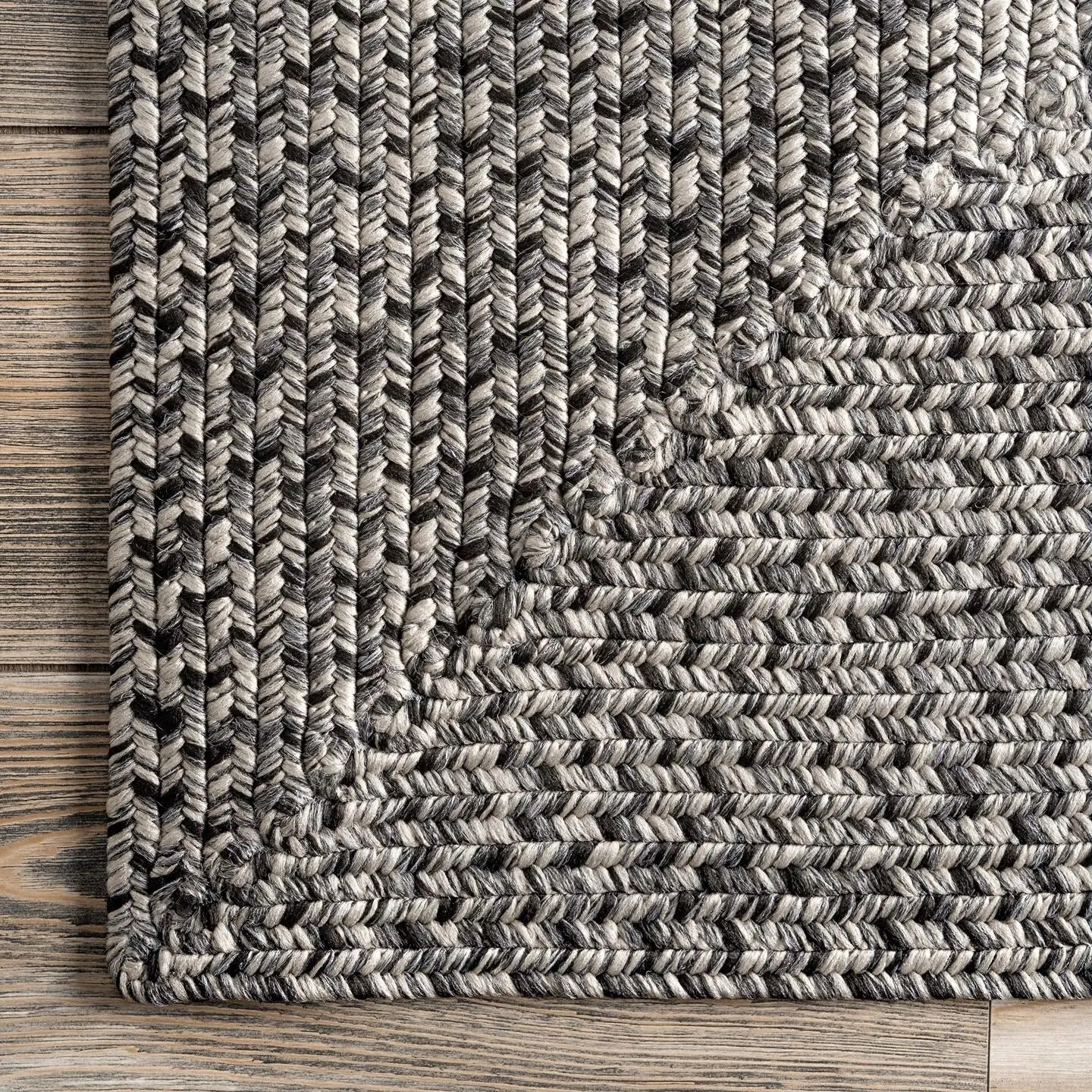 Nuloom Jayda Braided Ombre Indoor/Outdoor Area Rug