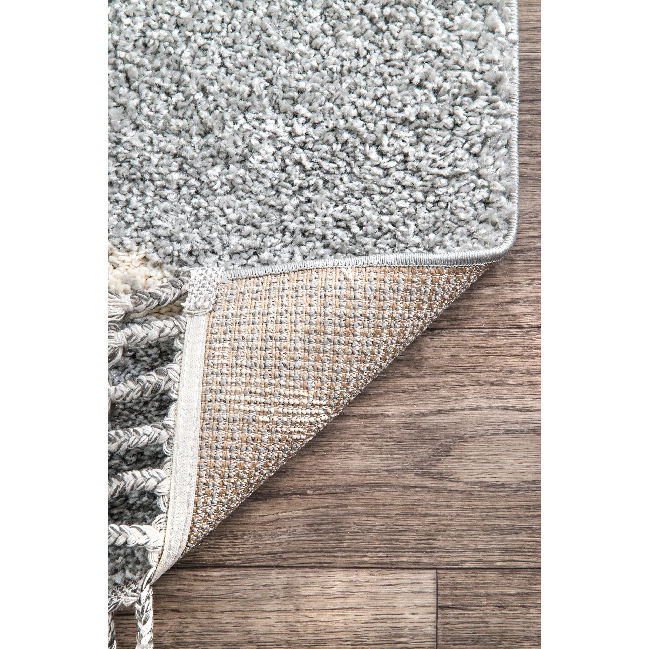 Nuloom Jessie Moroccan Lattice Tassel Area Rug
