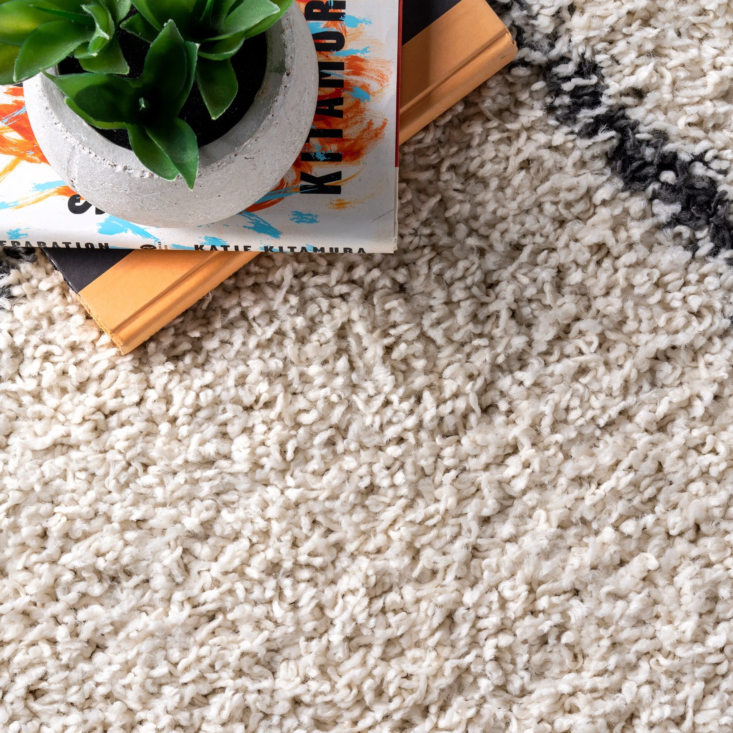 Nuloom Jessie Moroccan Lattice Tassel Area Rug