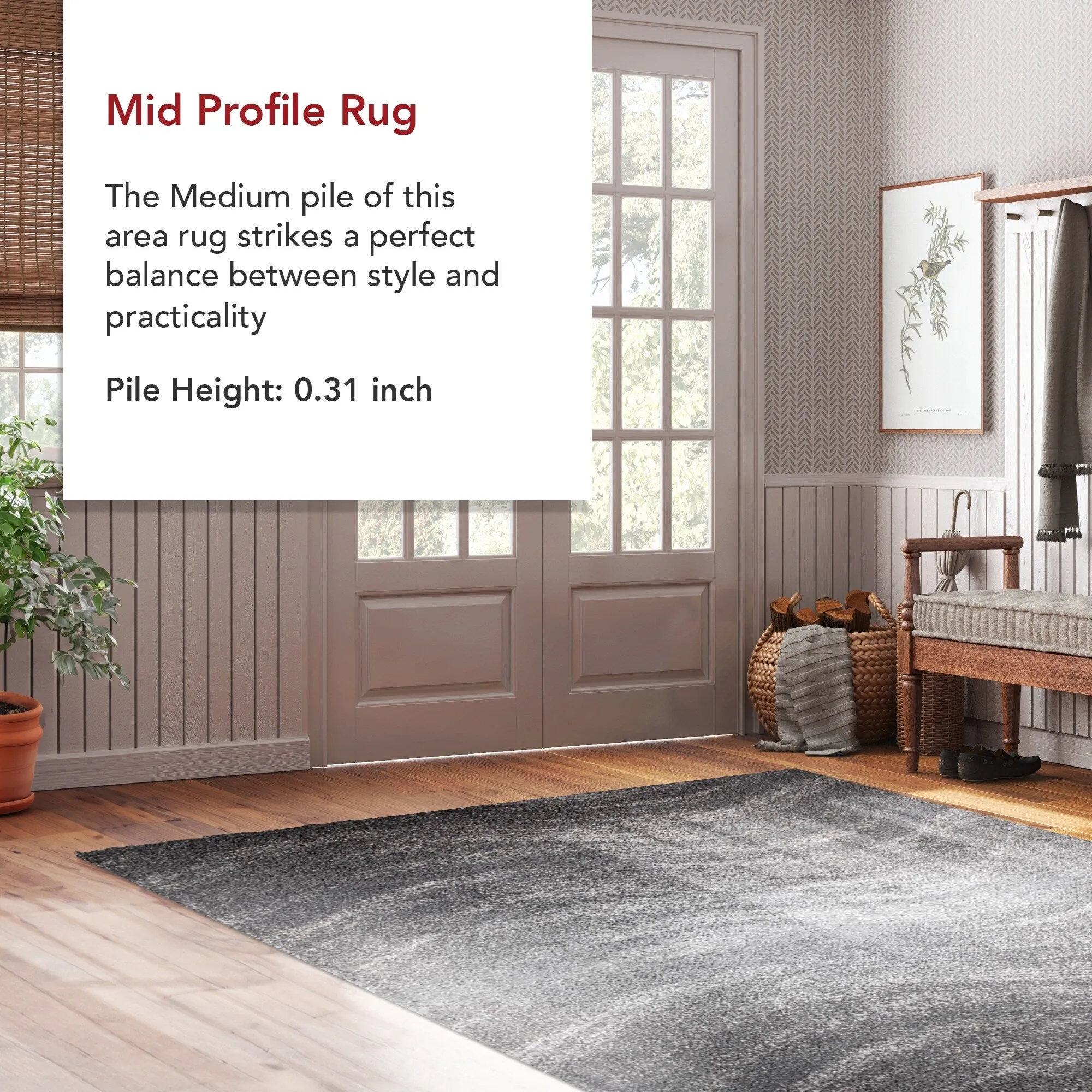 Nuloom Julene Abstract Waves Area Rug