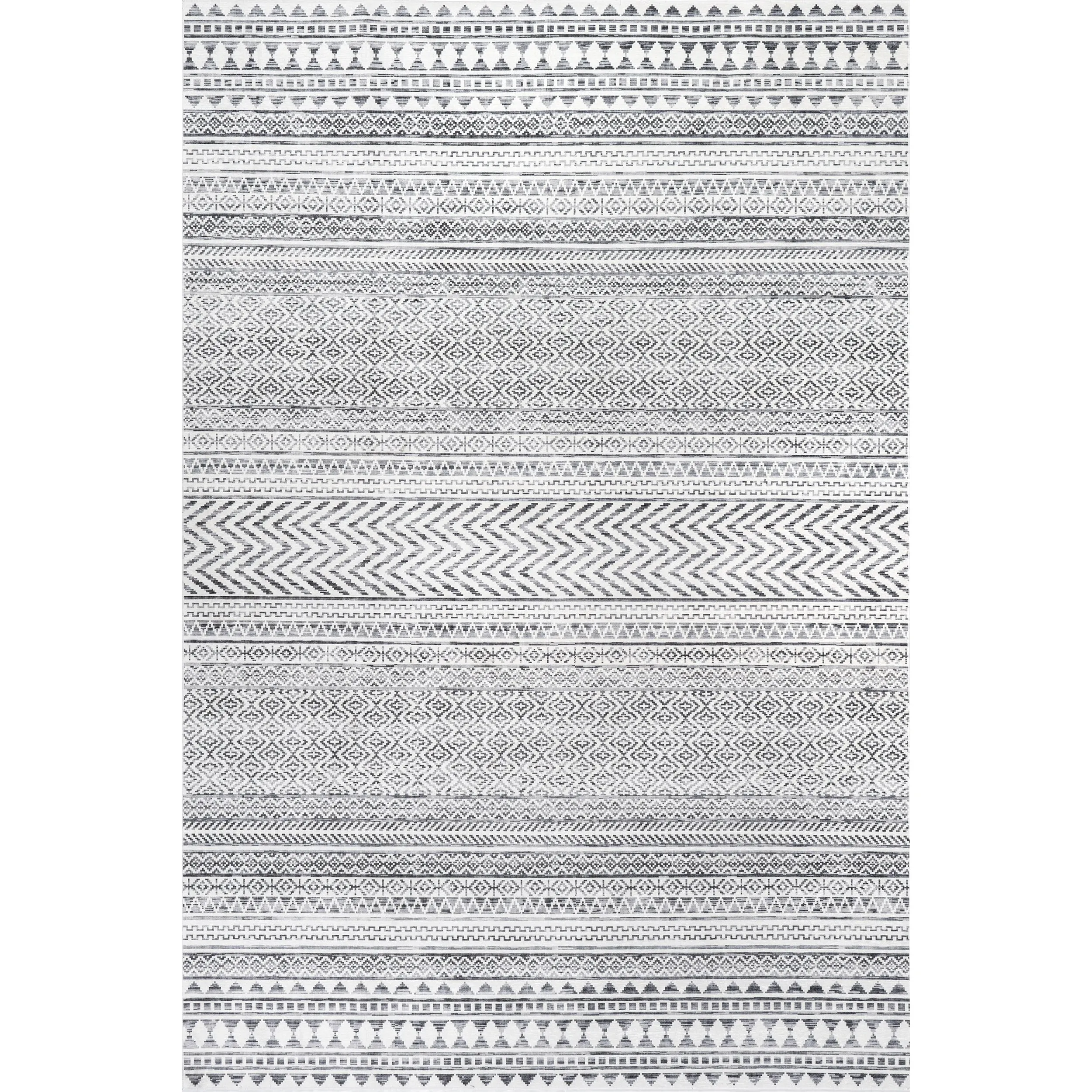 Nuloom Juni Southwestern SplashGuard Machine Washable Area Rug