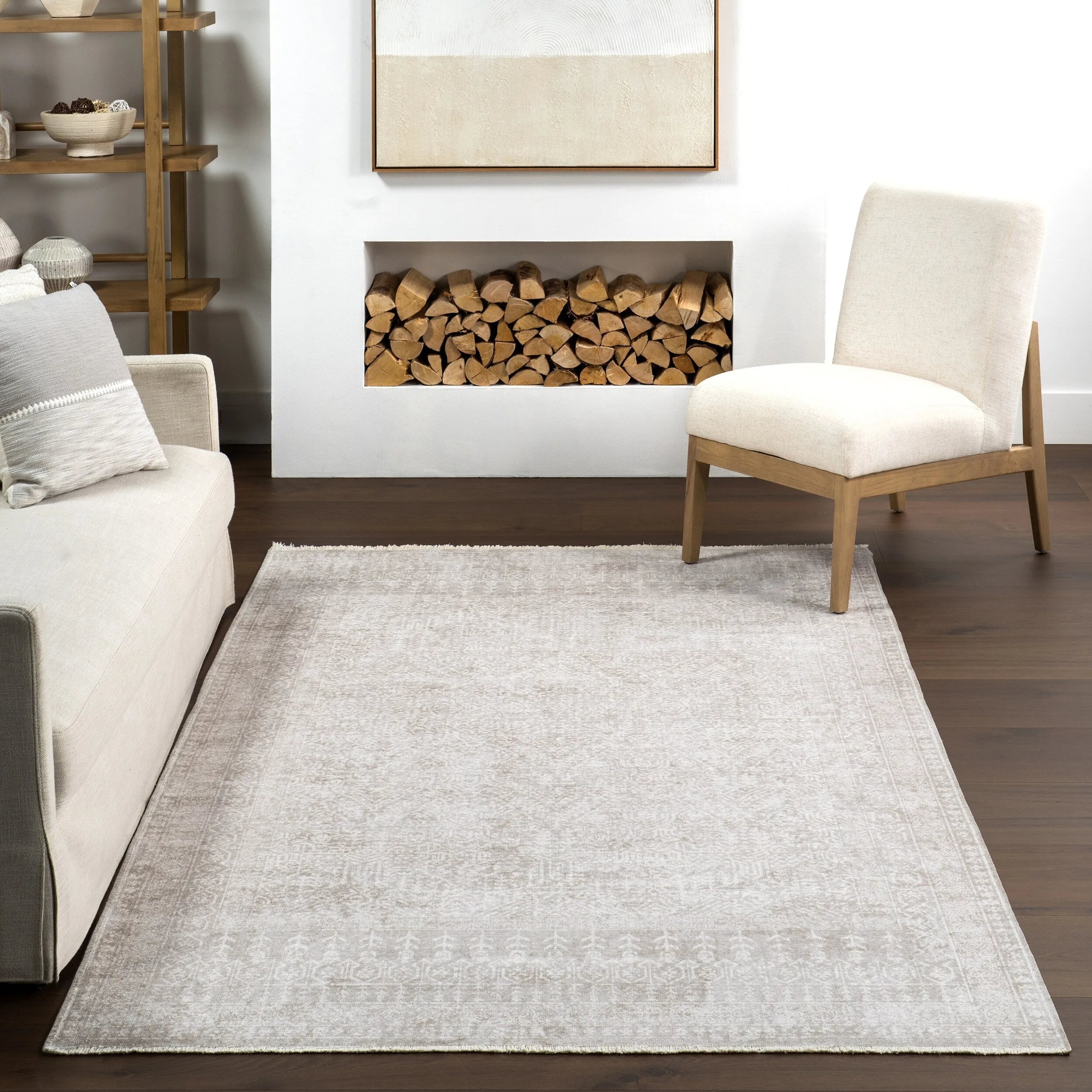 Nuloom Khaleesi SpinClean Medallion Machine Washable Area Rug