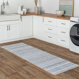 Nuloom Kira SpinClean Machine Washable Tribal Geometric Area Rug