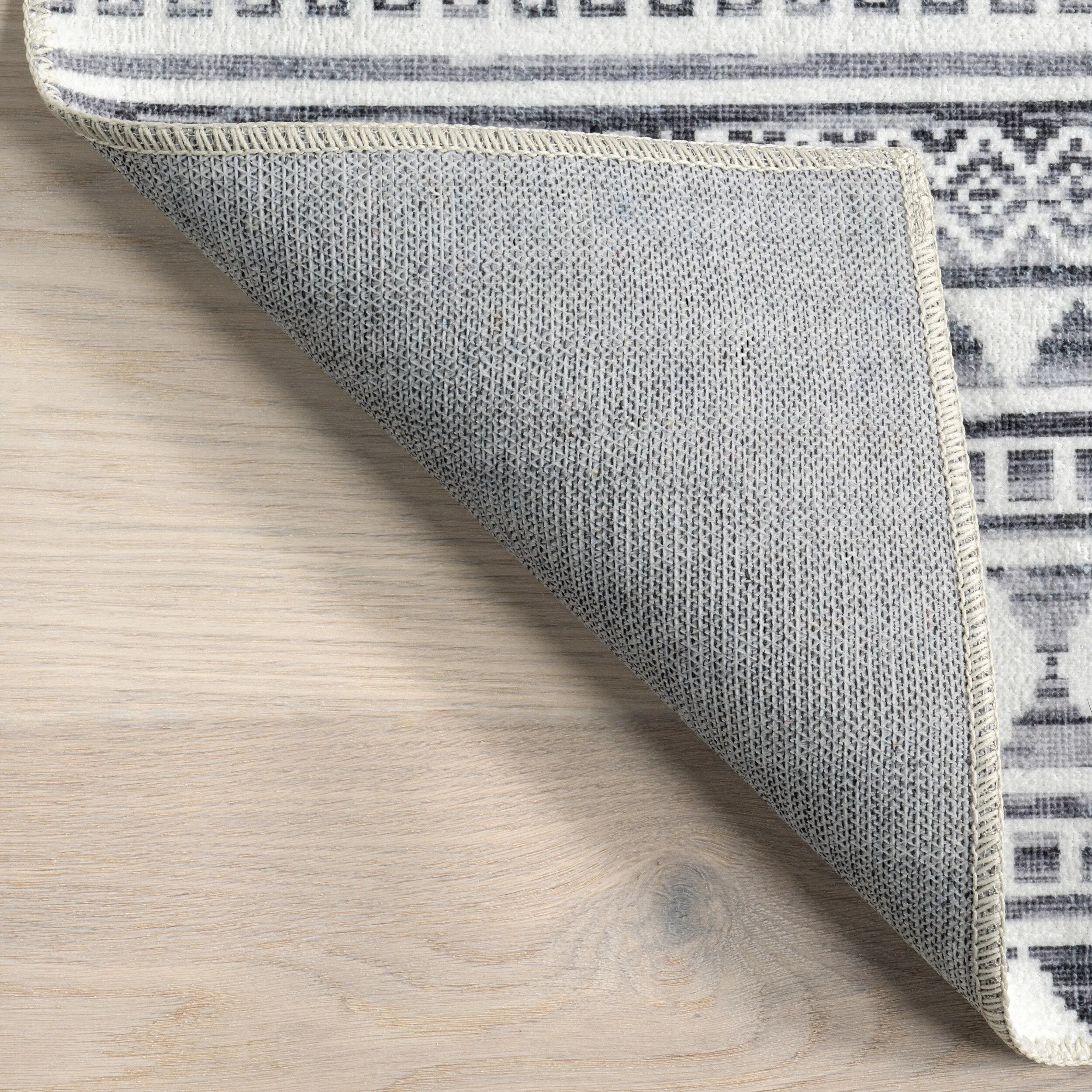 Nuloom Kira SpinClean Machine Washable Tribal Geometric Area Rug