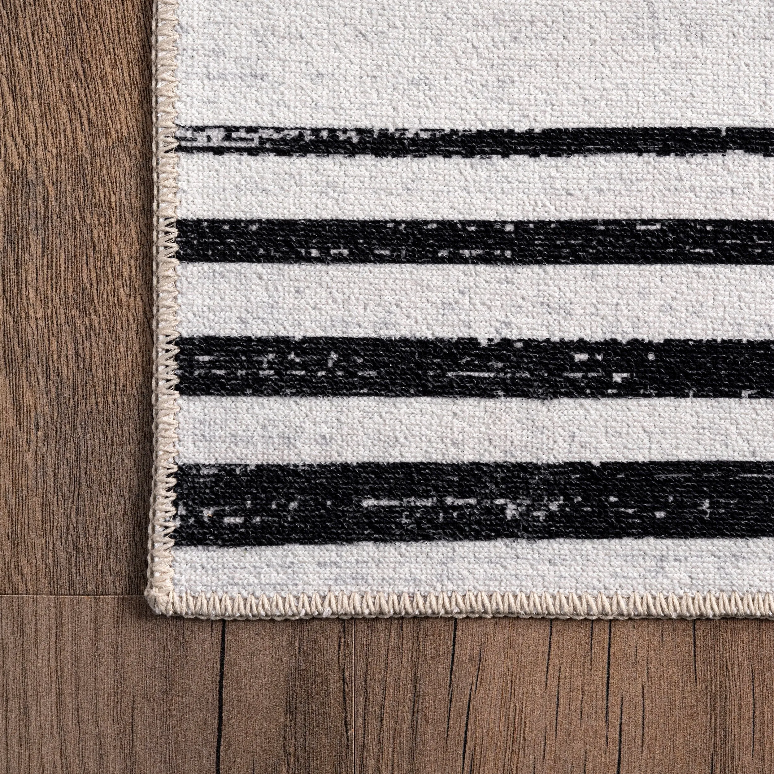 Nuloom Leah SpinClean Machine Washable Geometric Moon Phase Area Rug