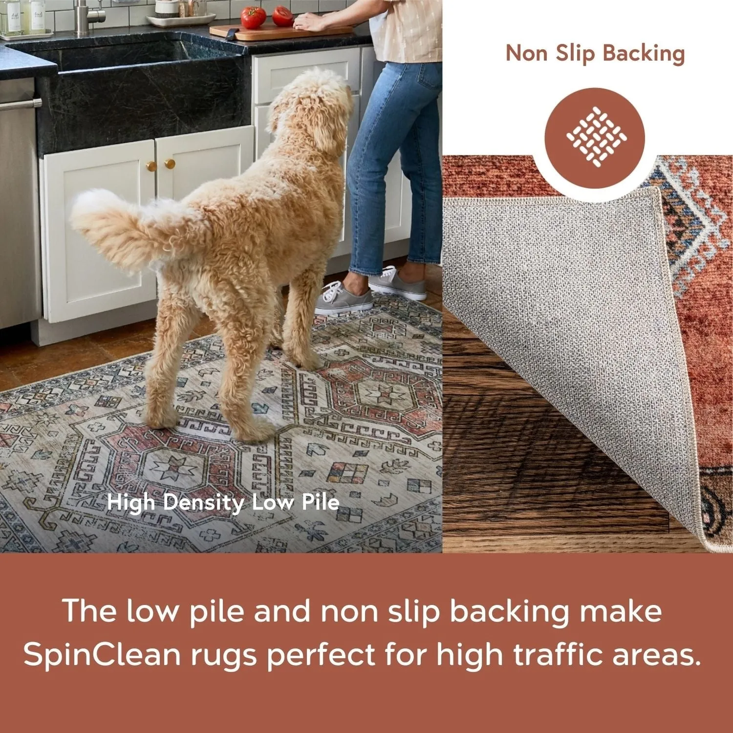 Nuloom Lolita Faded Machine Washable Indoor/Outdoor Area Rug