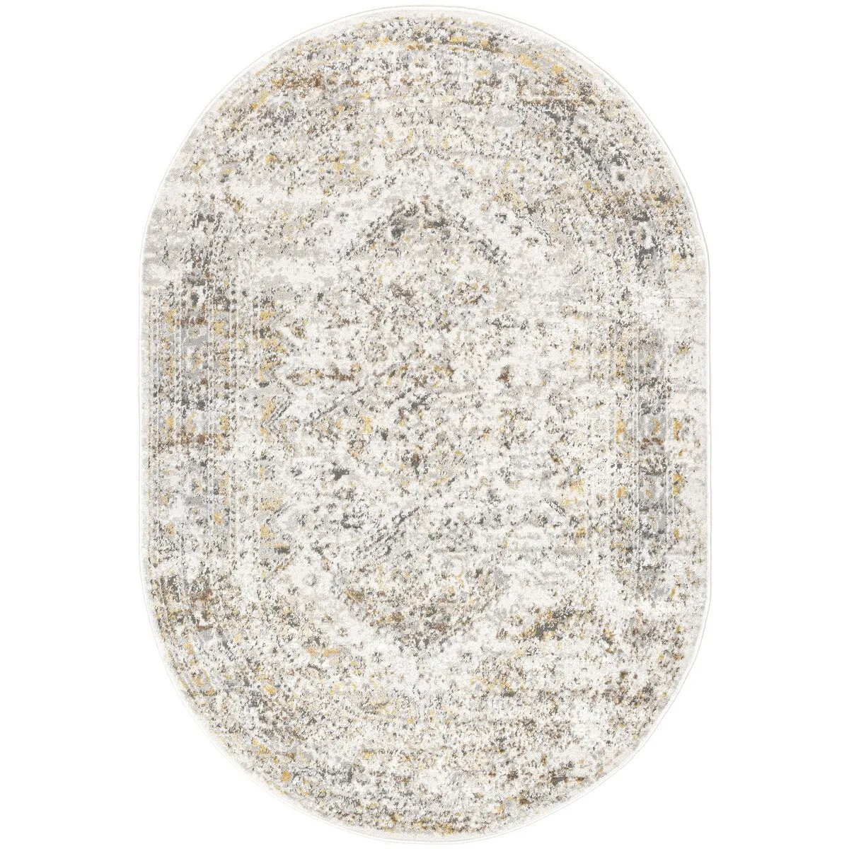 Nuloom Madisson Vintage Faded Medallion Area Rug