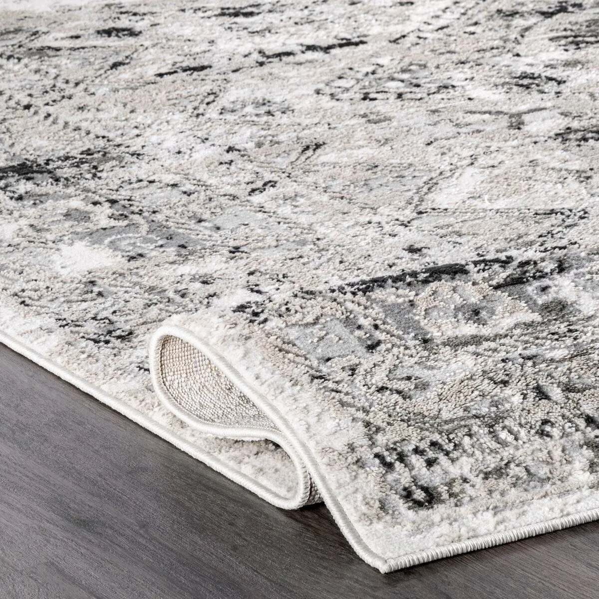 Nuloom Madisson Vintage Faded Medallion Area Rug