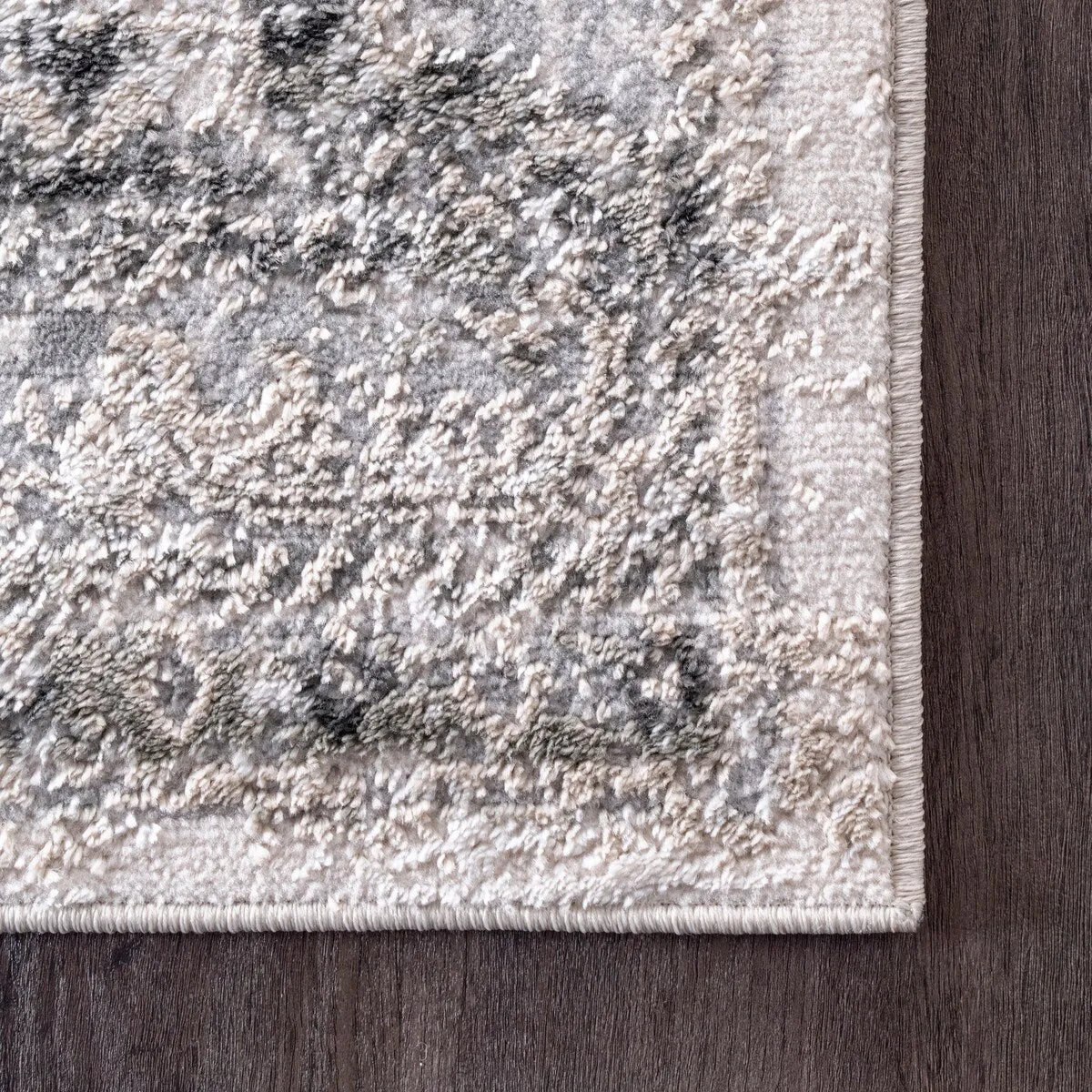 Nuloom Madisson Vintage Faded Medallion Area Rug