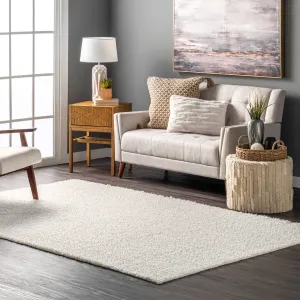 Nuloom Marlow Machine Washable Soft Shaggy Faux Sheepskin Area Rug