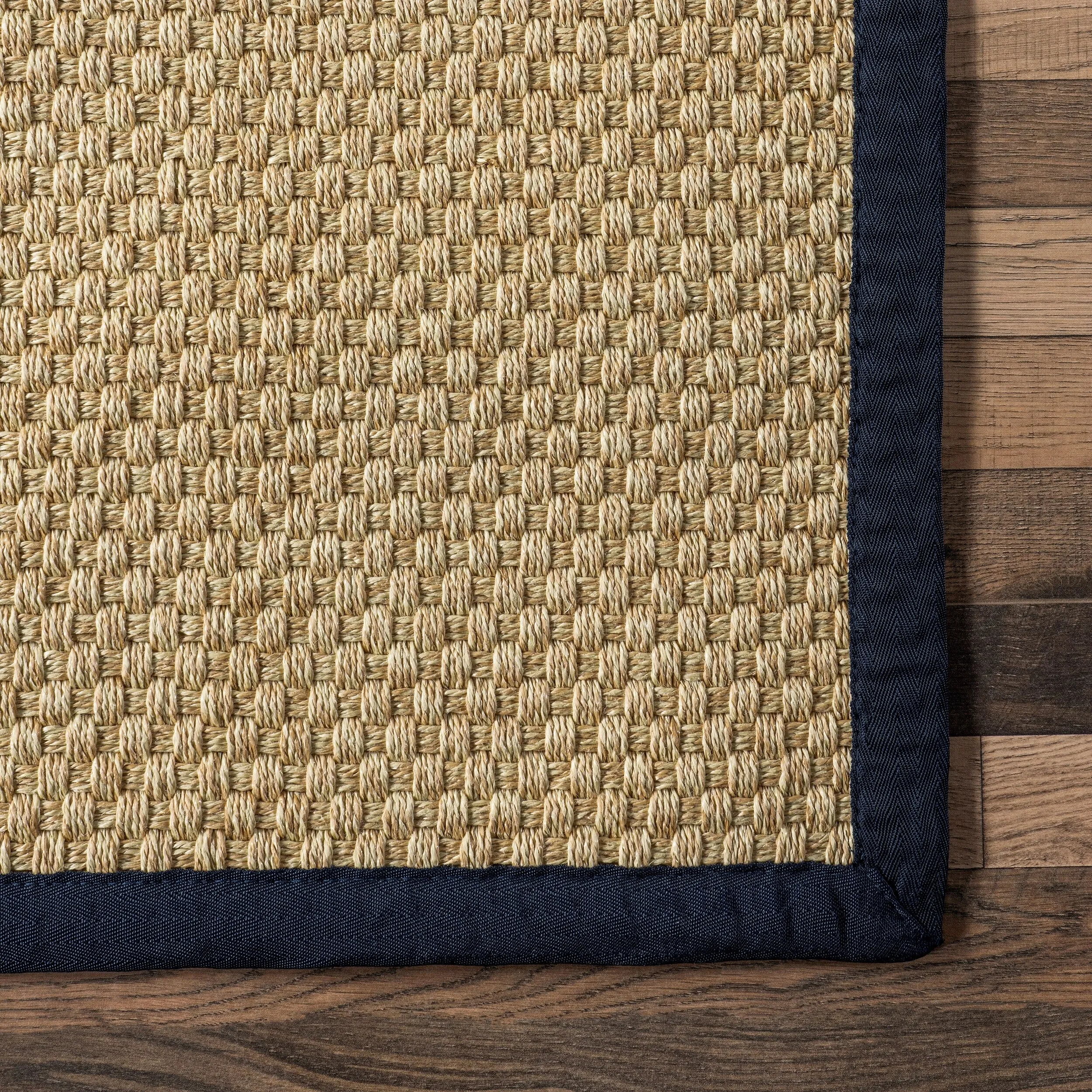 Nuloom Meena Faux Seagrass Bordered Indoor/Outdoor Area Rug