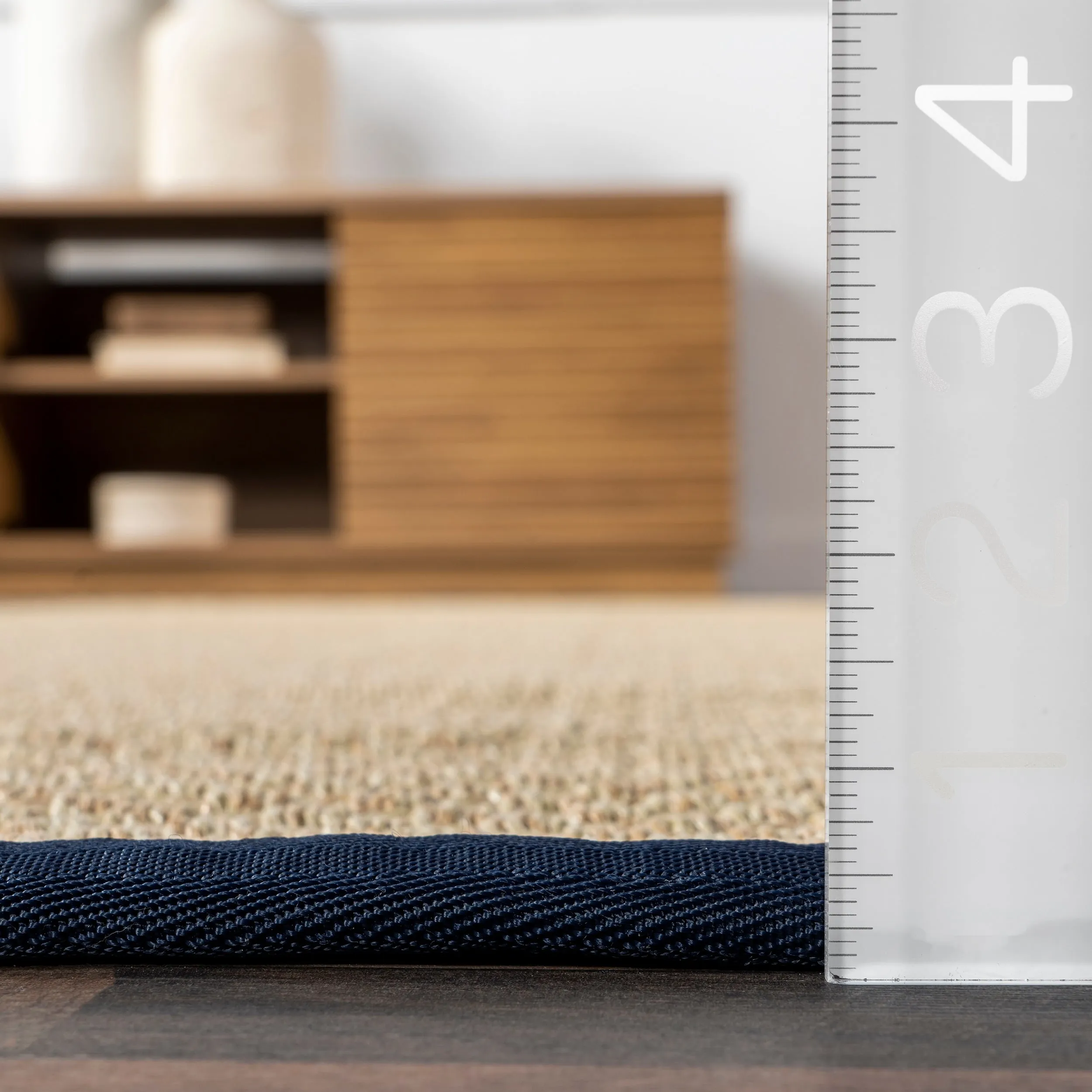 Nuloom Meena Faux Seagrass Bordered Indoor/Outdoor Area Rug