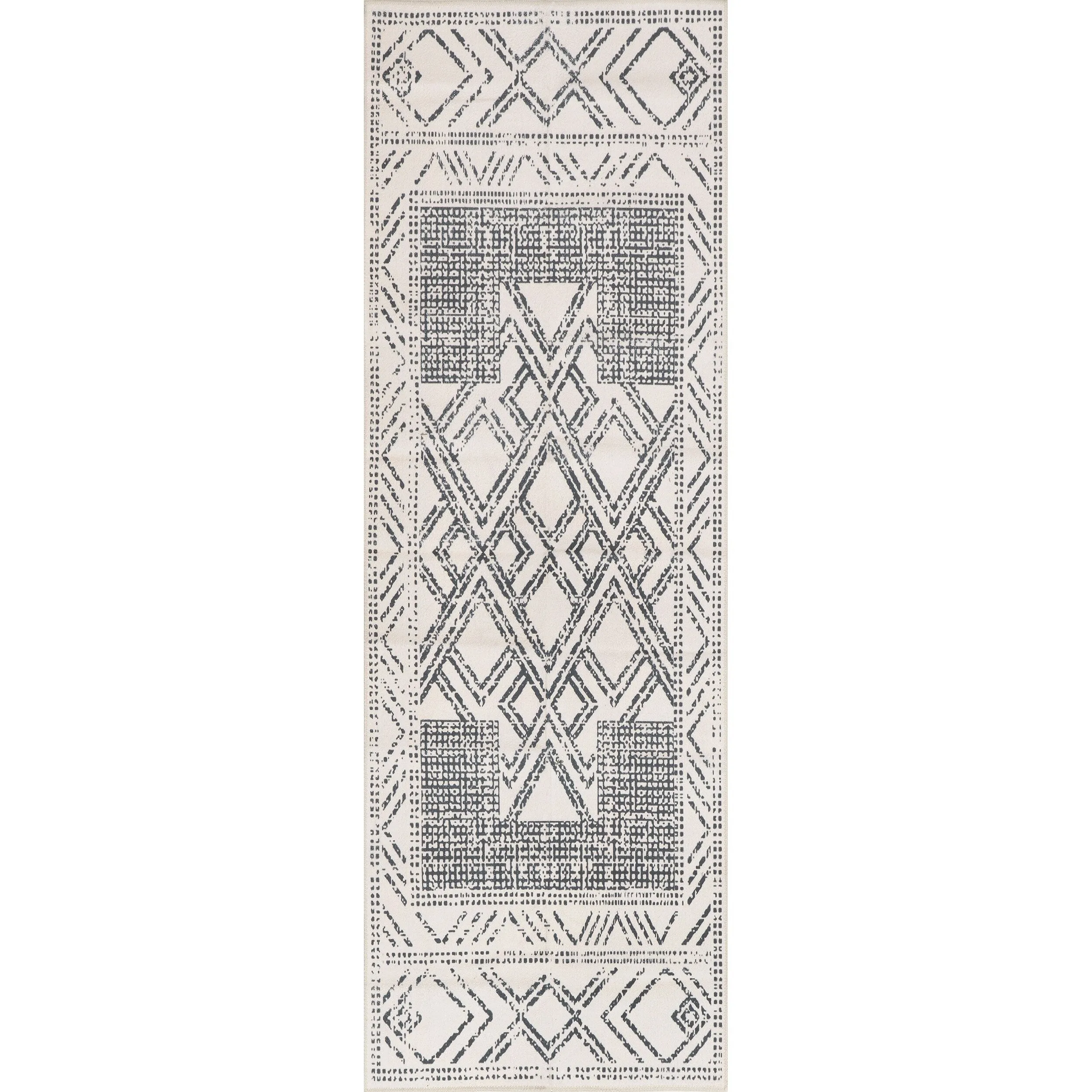 Nuloom Mia SpinClean Machine Washable Geometric Medallion Area Rug