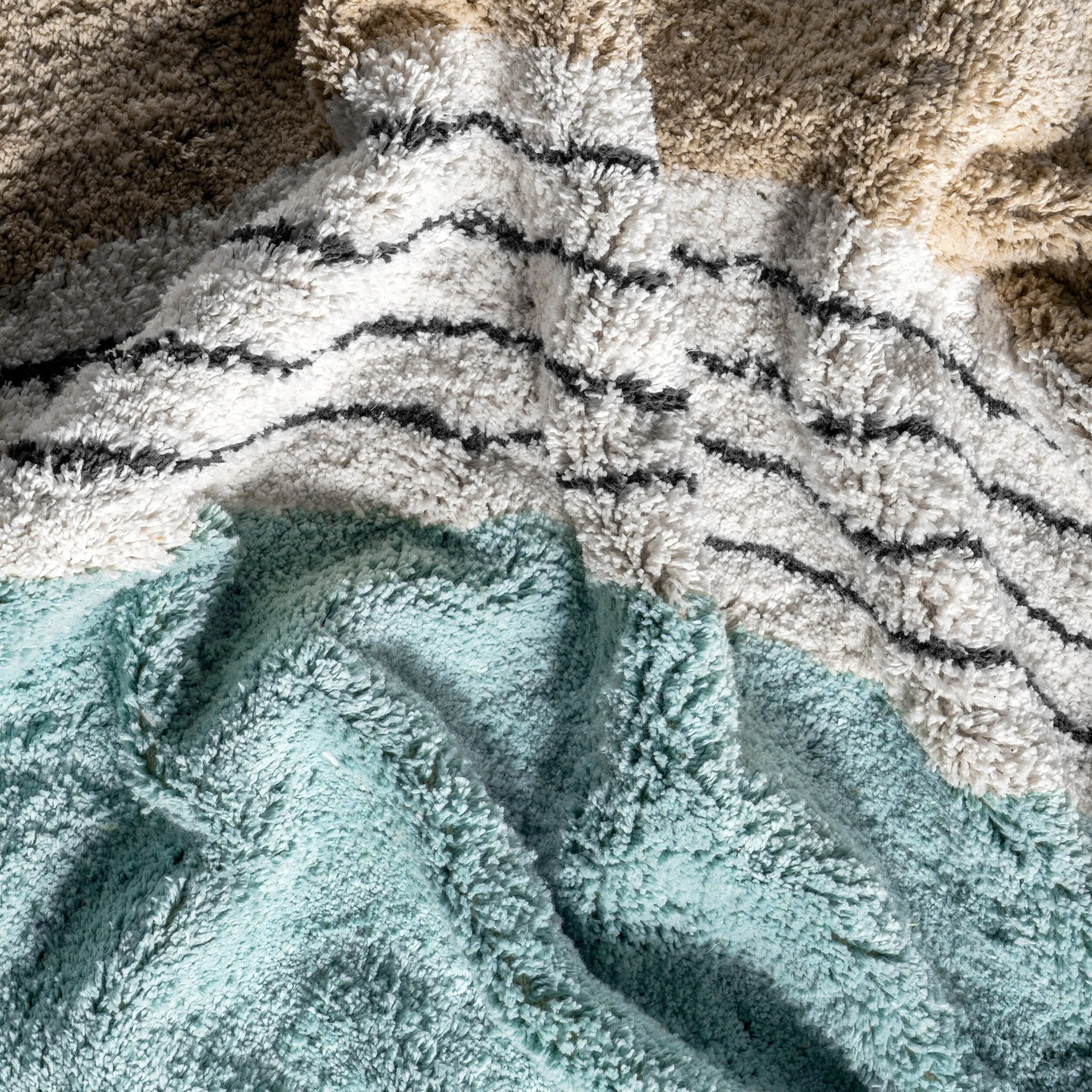 Nuloom Nydia SpinClean Circular Kids Machine Washable Area Rug