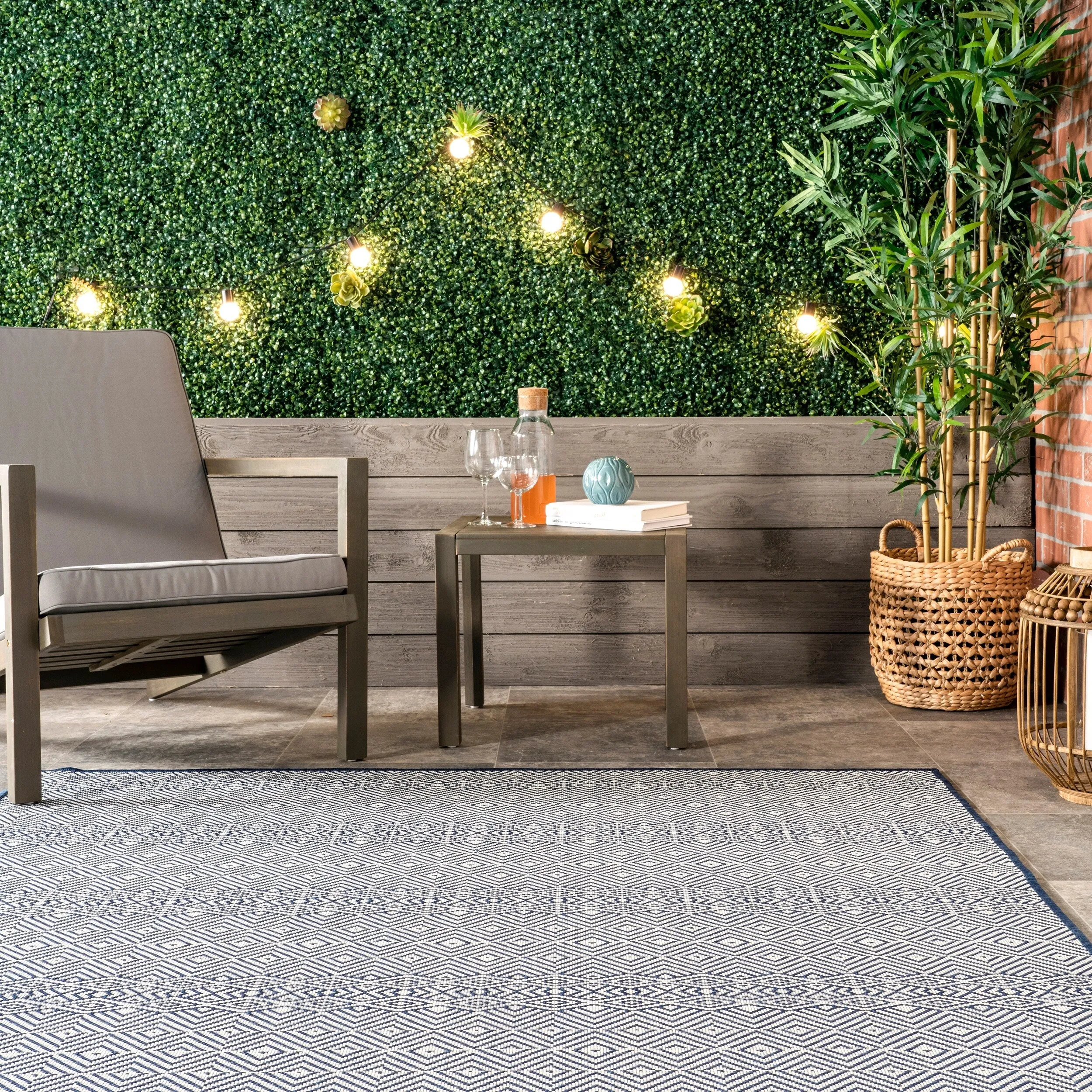 Nuloom Paloma Abstract Geometric Indoor/Outdoor Area Rug