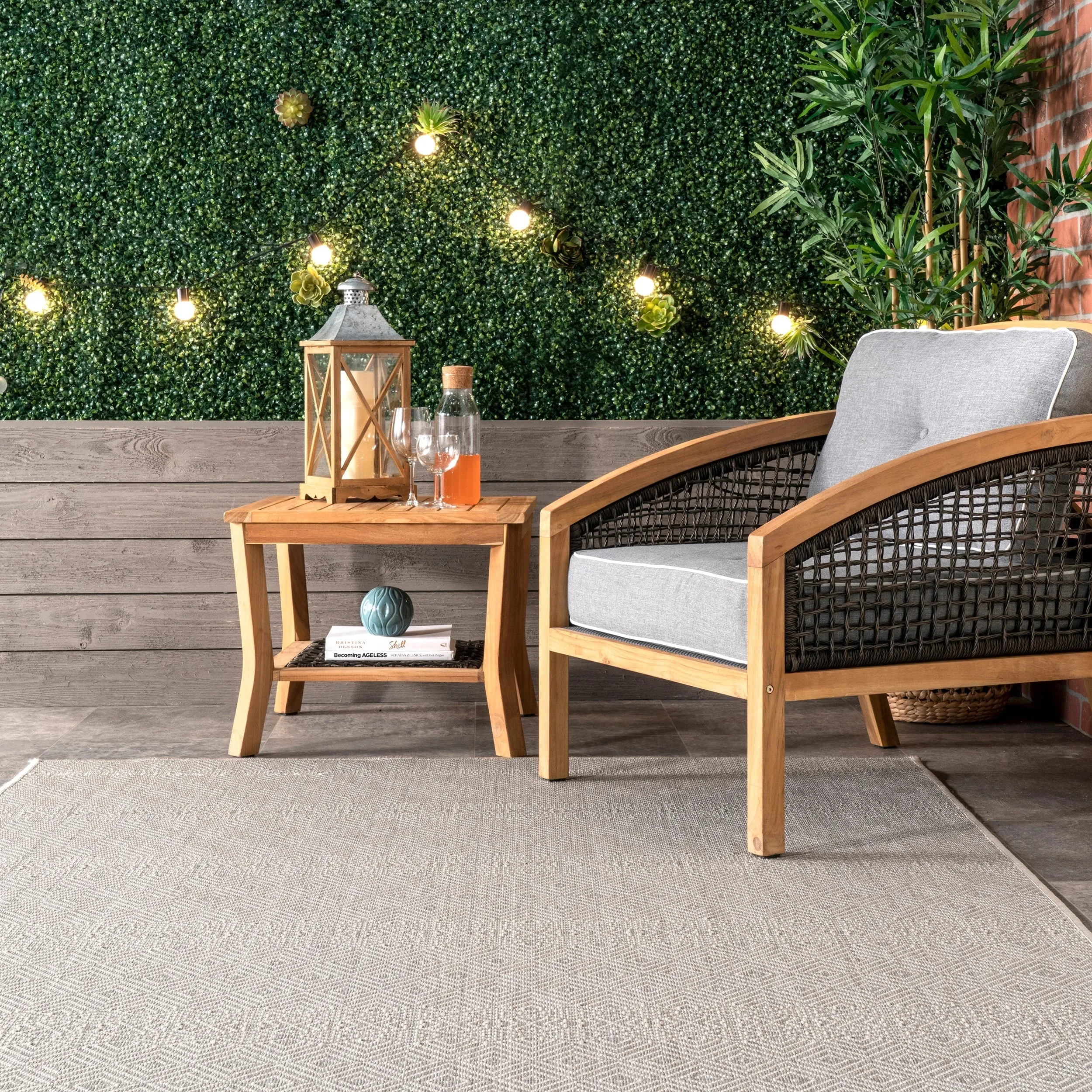 Nuloom Paloma Abstract Geometric Indoor/Outdoor Area Rug
