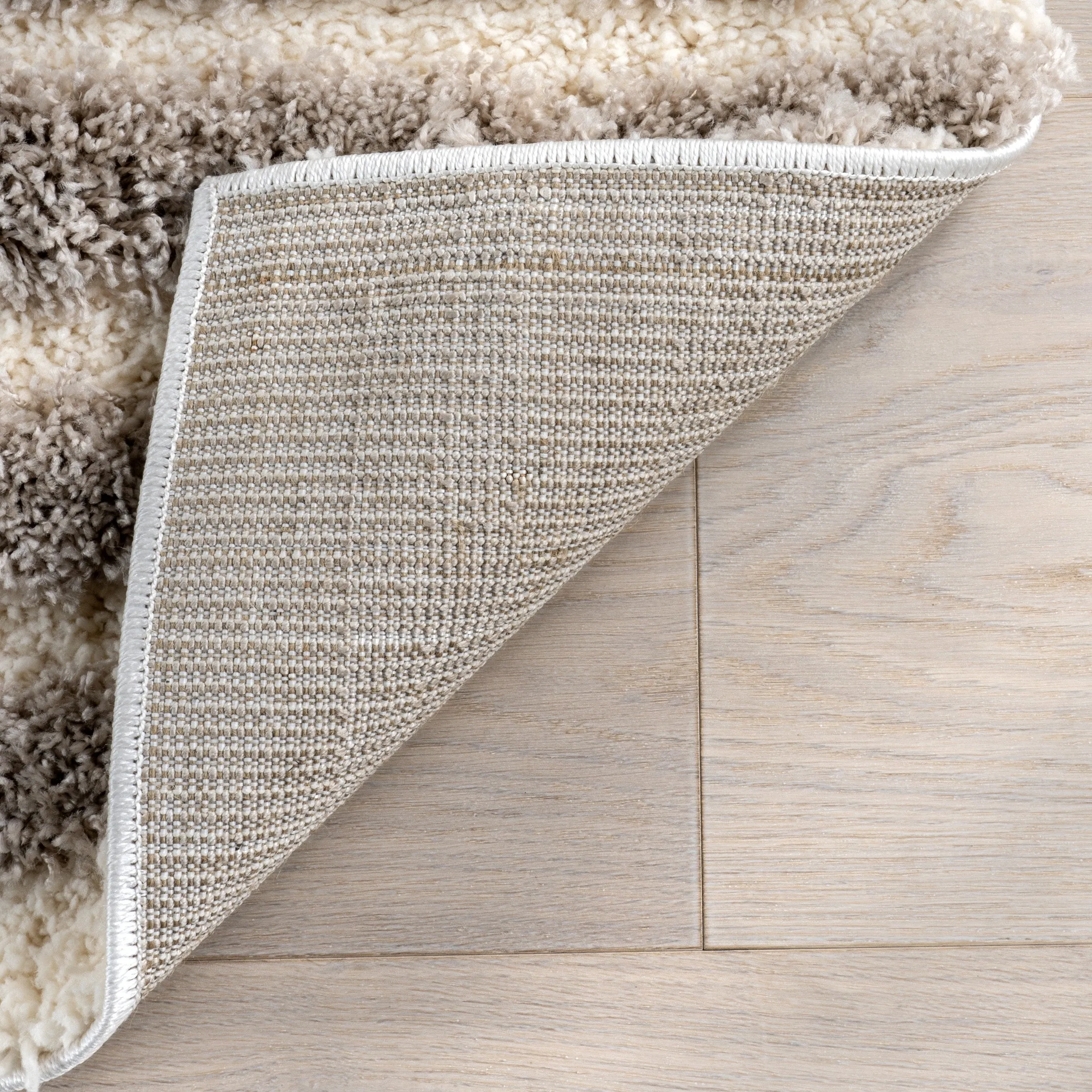 Nuloom Rose Modern Geometric Shag Area Rug