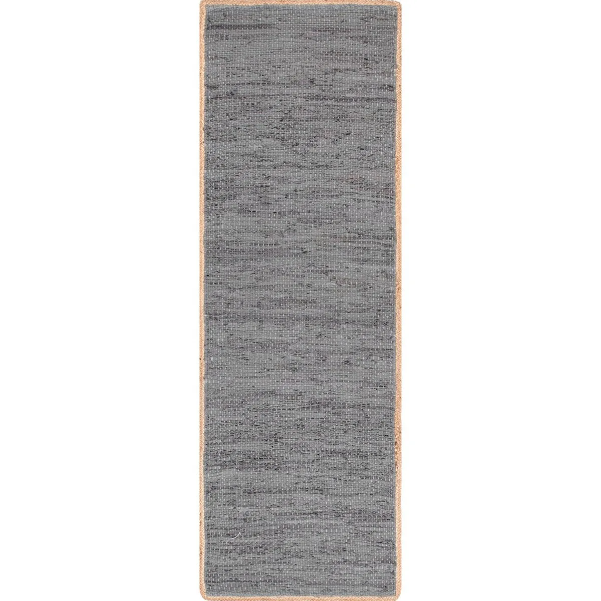 Nuloom Sabby Hand Woven Leather Flatweave Area Rug