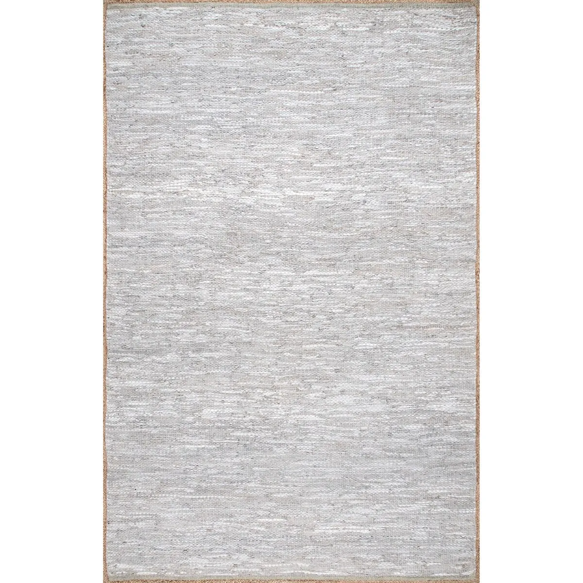 Nuloom Sabby Hand Woven Leather Flatweave Area Rug