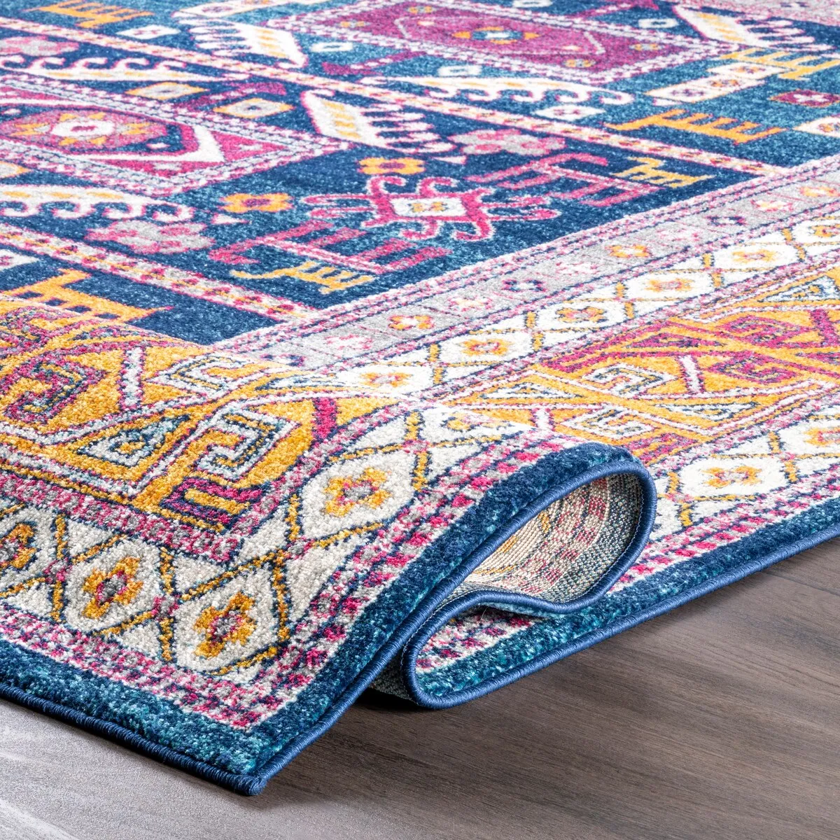 Nuloom Southwestern Bohemian Tribal Area Rug