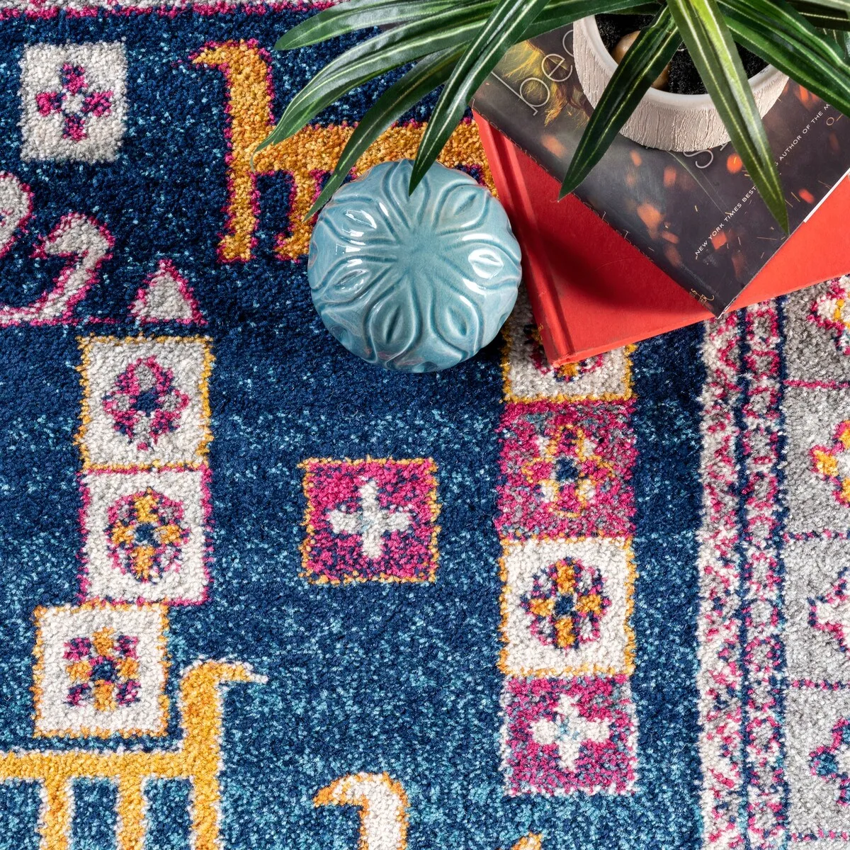 Nuloom Southwestern Bohemian Tribal Area Rug