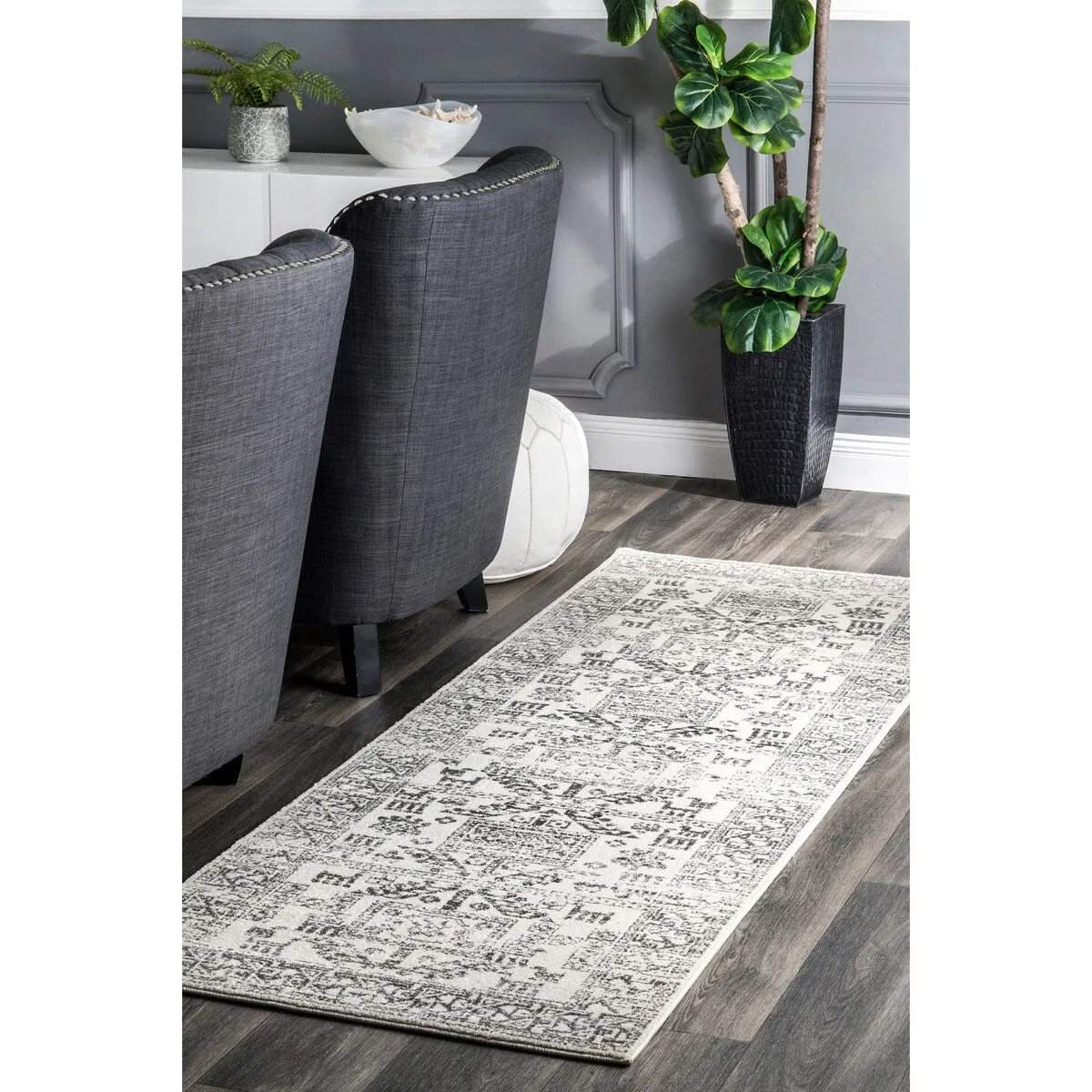 Nuloom Southwestern Bohemian Tribal Area Rug