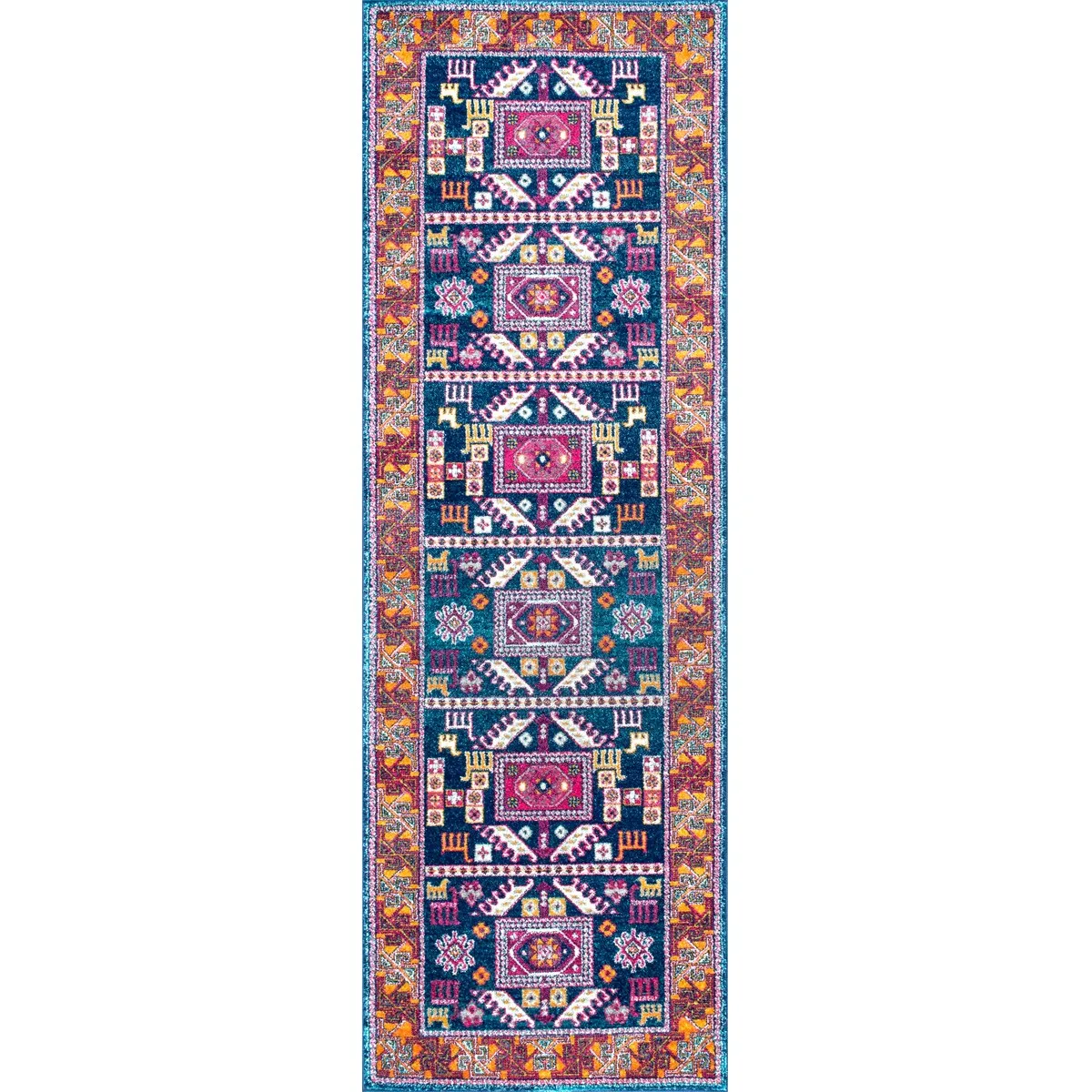 Nuloom Southwestern Bohemian Tribal Area Rug
