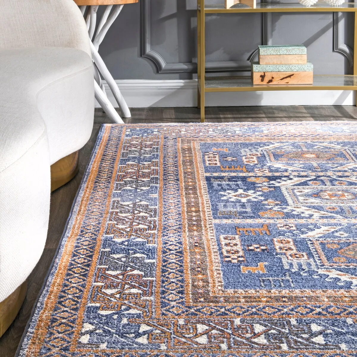 Nuloom Southwestern Bohemian Tribal Area Rug