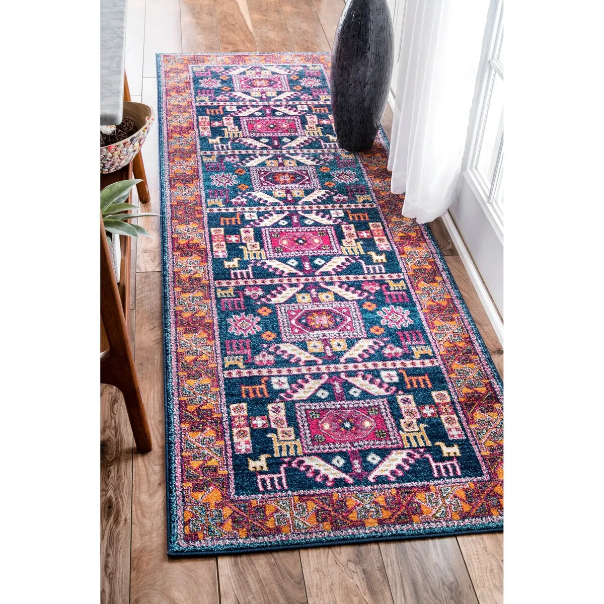 Nuloom Southwestern Bohemian Tribal Area Rug