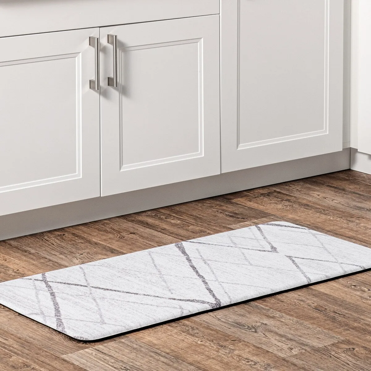 Nuloom Thigpen Contemporary Anti Fatigue Kitchen or Laundry Room Comfort Mat