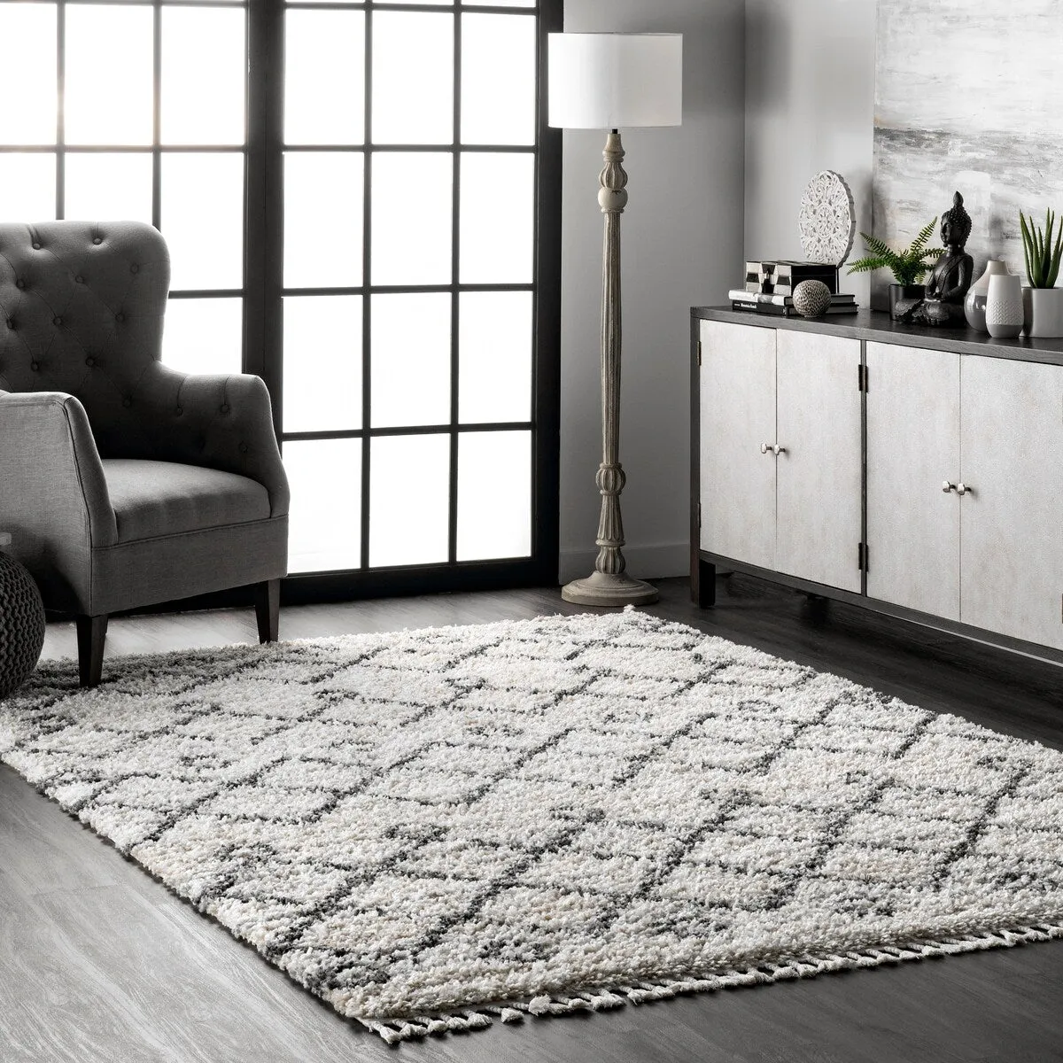 Nuloom Transitional Kristi Shag Area Rug