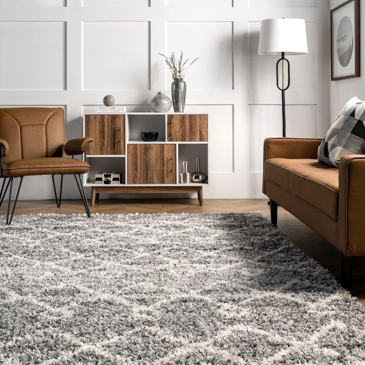 Nuloom Transitional Kristi Shag Area Rug