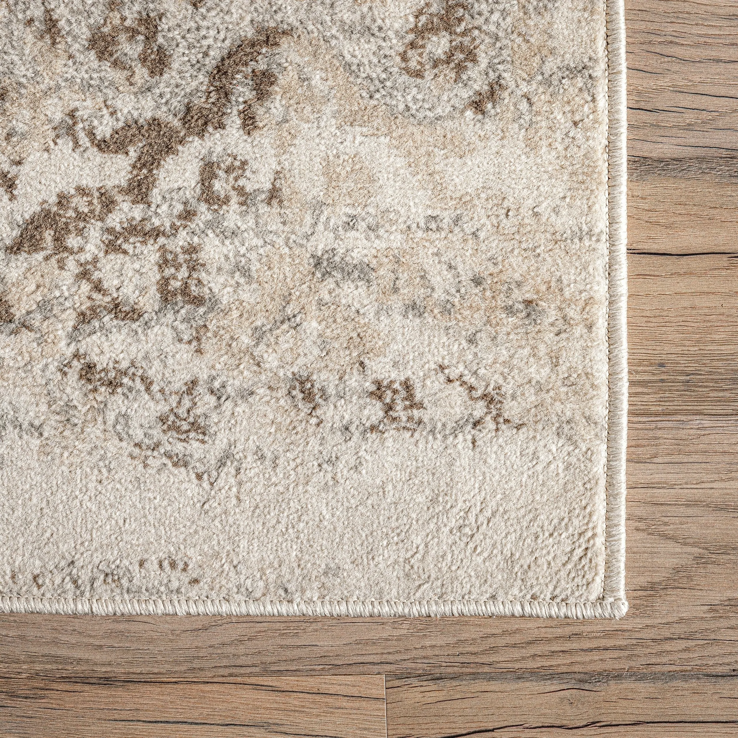Nuloom Transitional Vintage Floral Marlow Area Rug