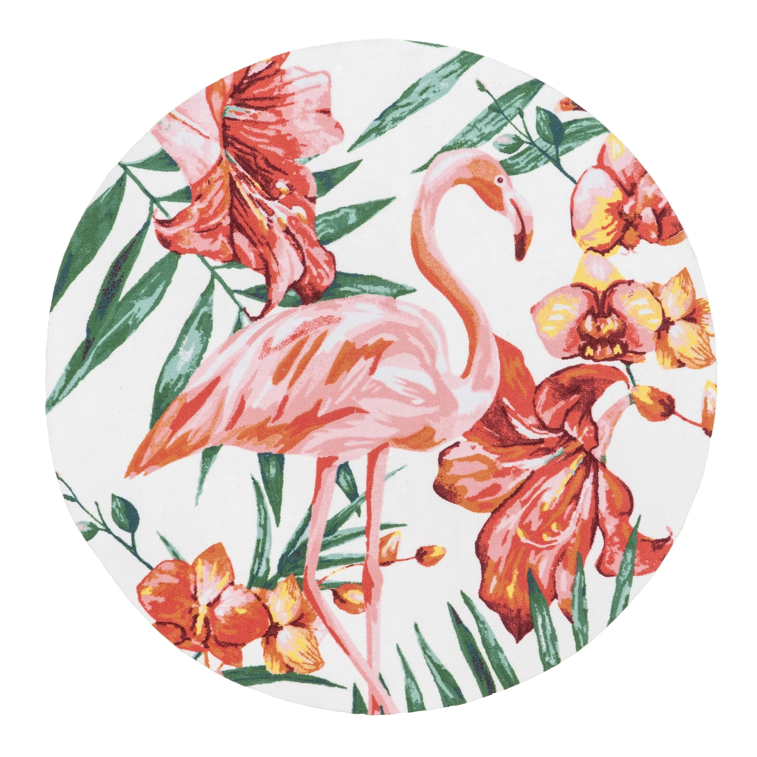 Nuloom Tropical Flamingo Indoor/ Outdoor Area Rug