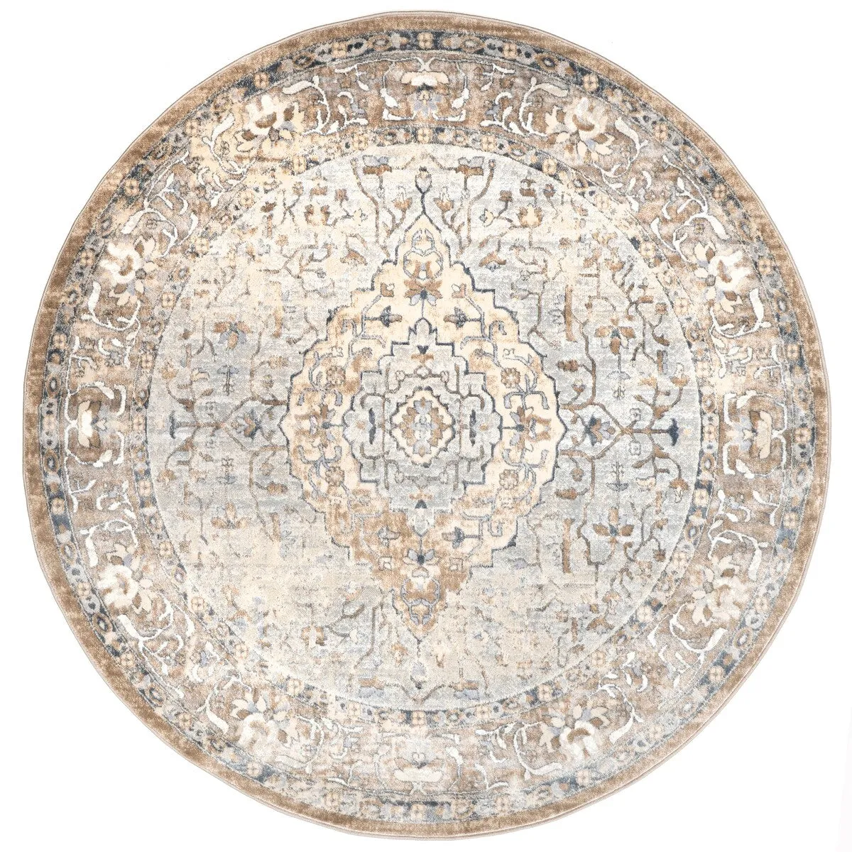 Nuloom Vintage Medallion Thea Area Rug